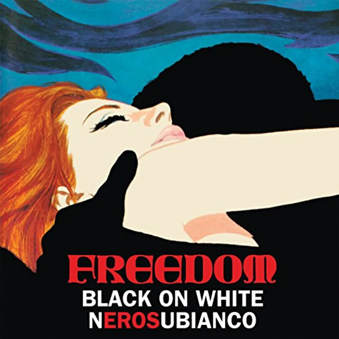 Freedom BLACK ON WHITE Vinyl Record - UK Release
