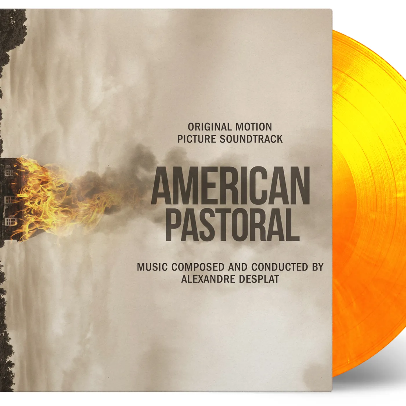 Alexandre Desplat AMERICAN PASTORAL OST (LIMITED FLAME COLORED VINYL/180G/INSERT) Vinyl Record