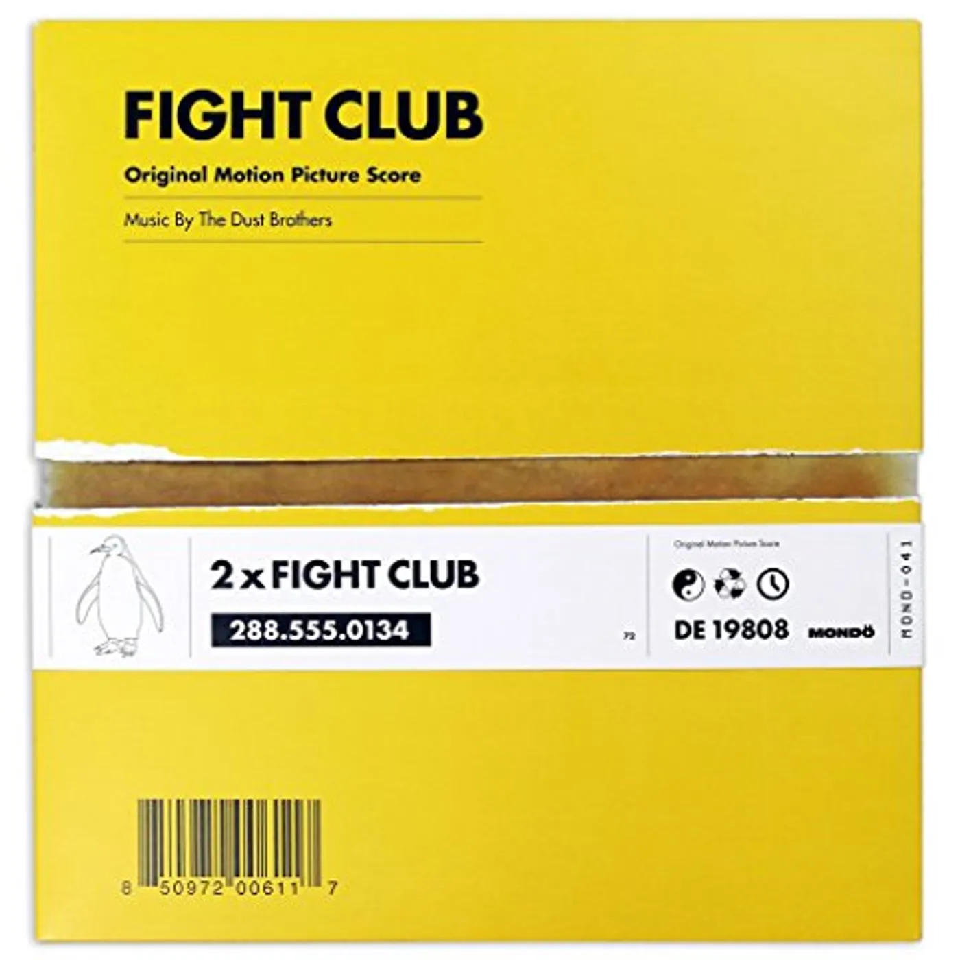 Dust Brothers FIGHT CLUB (SCORE) / Original Soundtrack Vinyl Record