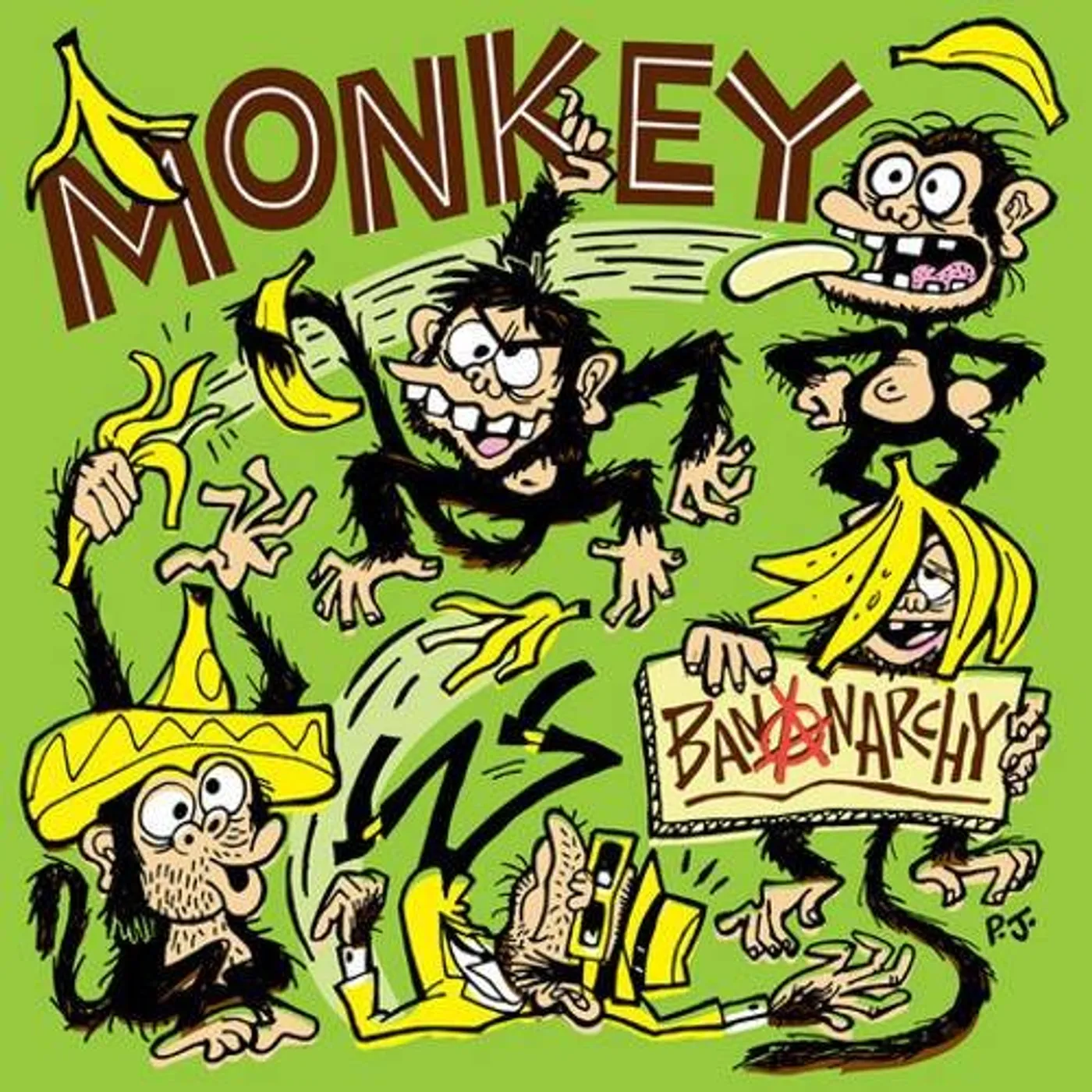 Monkey Bananarchy Vinyl Record