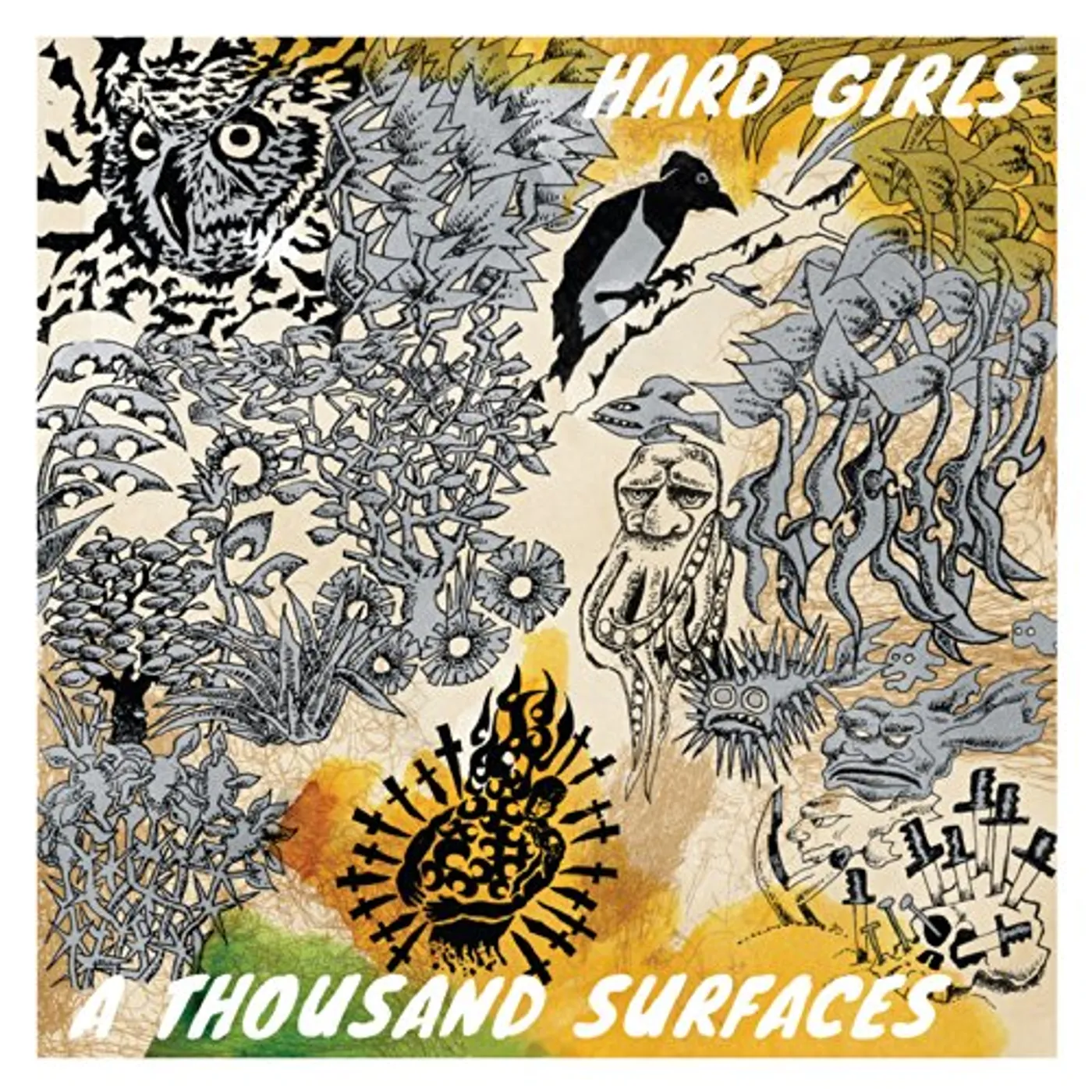 Hard Girls THOUSAND SURFACES Vinyl Record