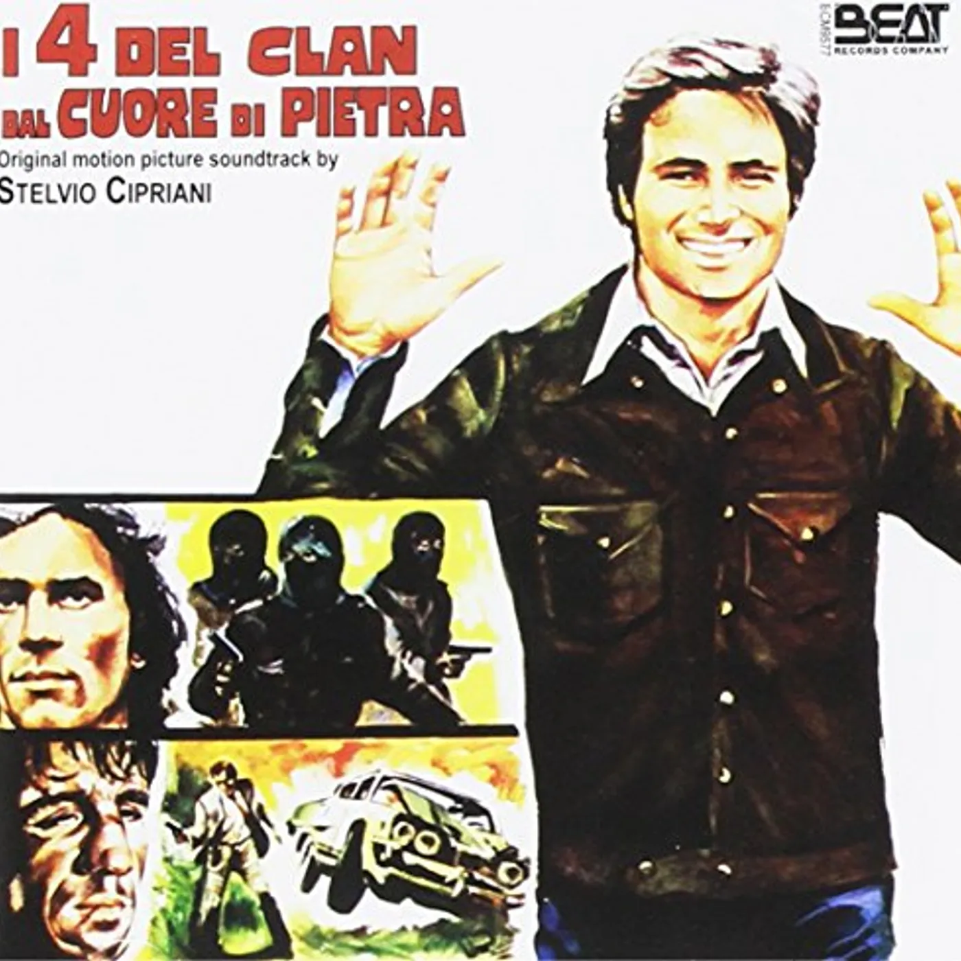Stelvio Cipriani I 4 DEL CLAN DAL CUORE DI PIETRA / Original Soundtrack CD