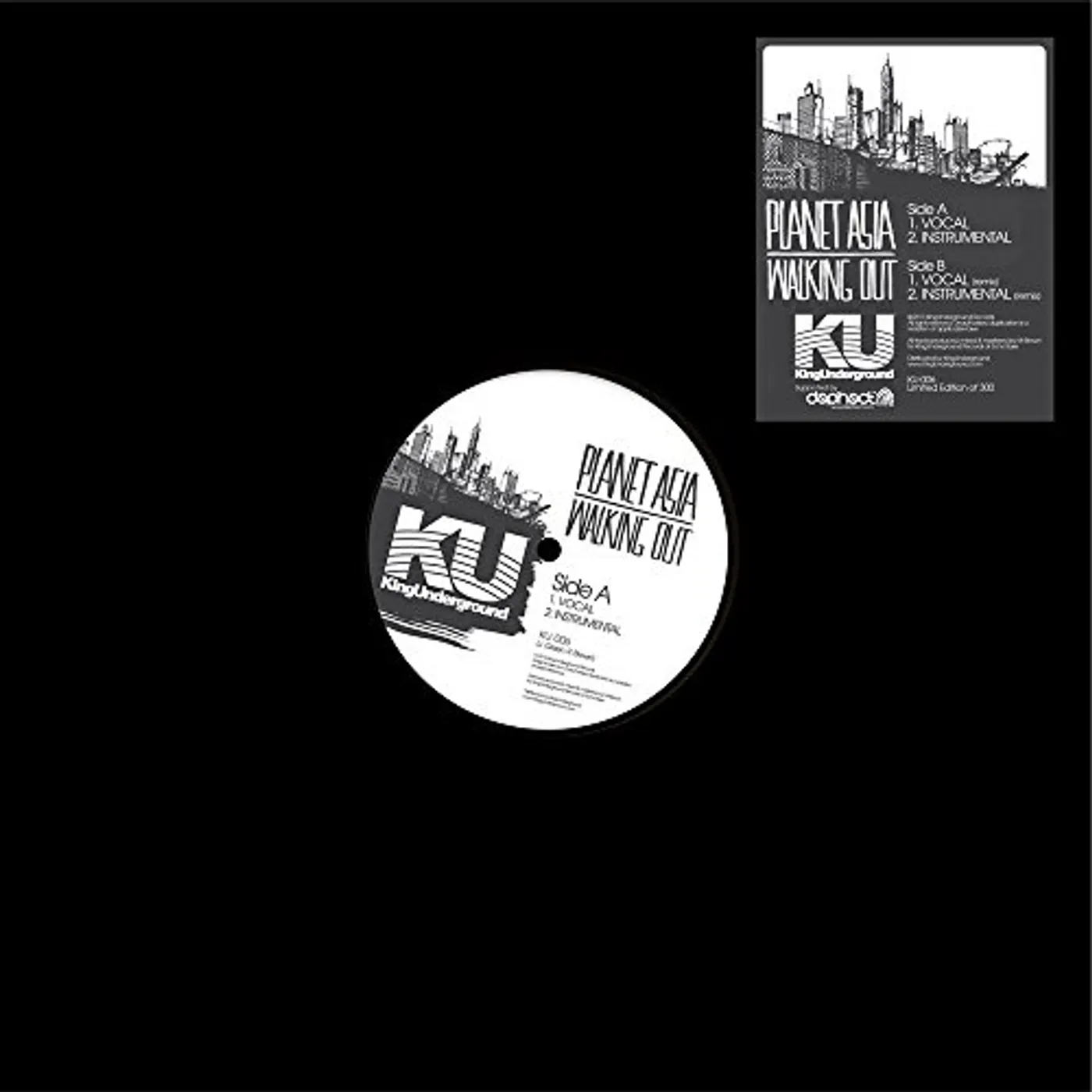 Planet Asia Walking Out Vinyl Record