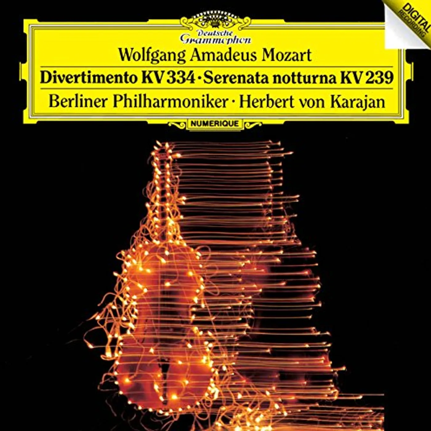 MOZART / HERBERT VON KARAJAN MOZART: DIVERTIMENTO KV334 / SERENATA CD