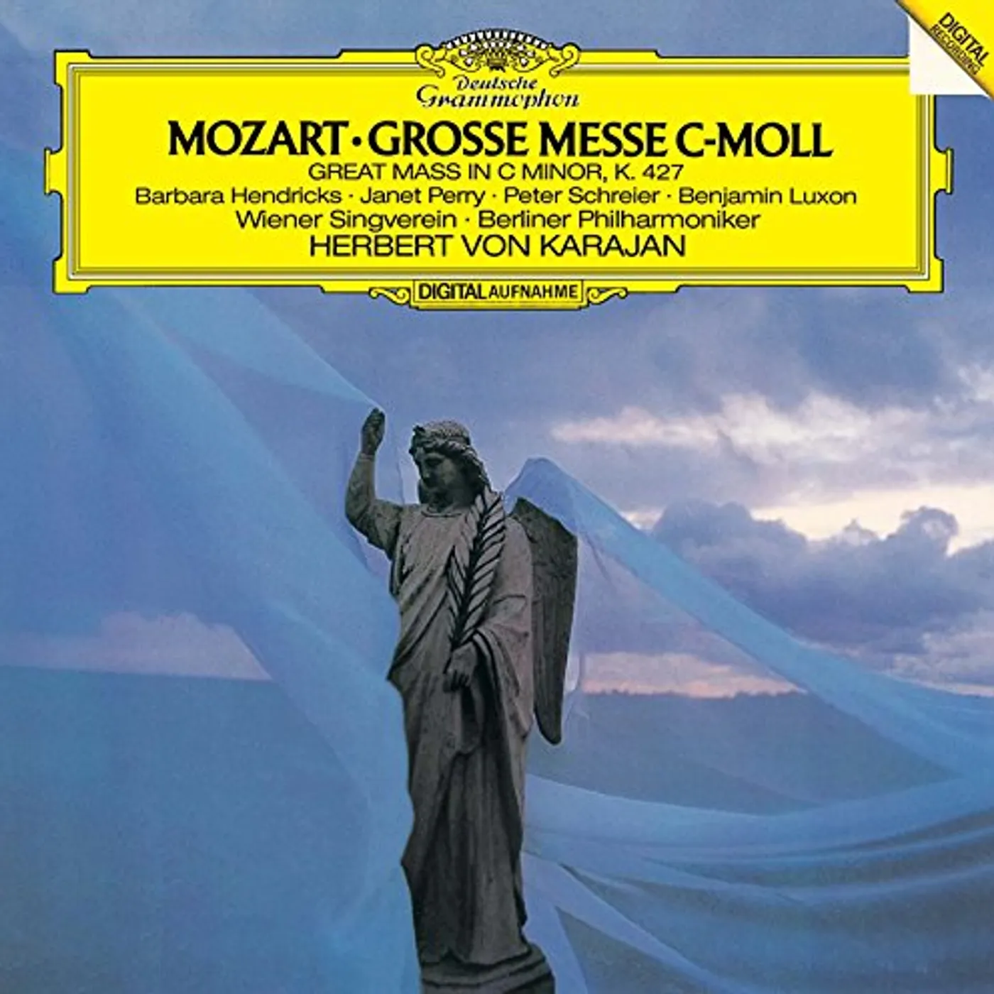 MOZART / HERBERT VON KARAJAN MOZART: GROSSE MESSE C-MOLL. K427 CD