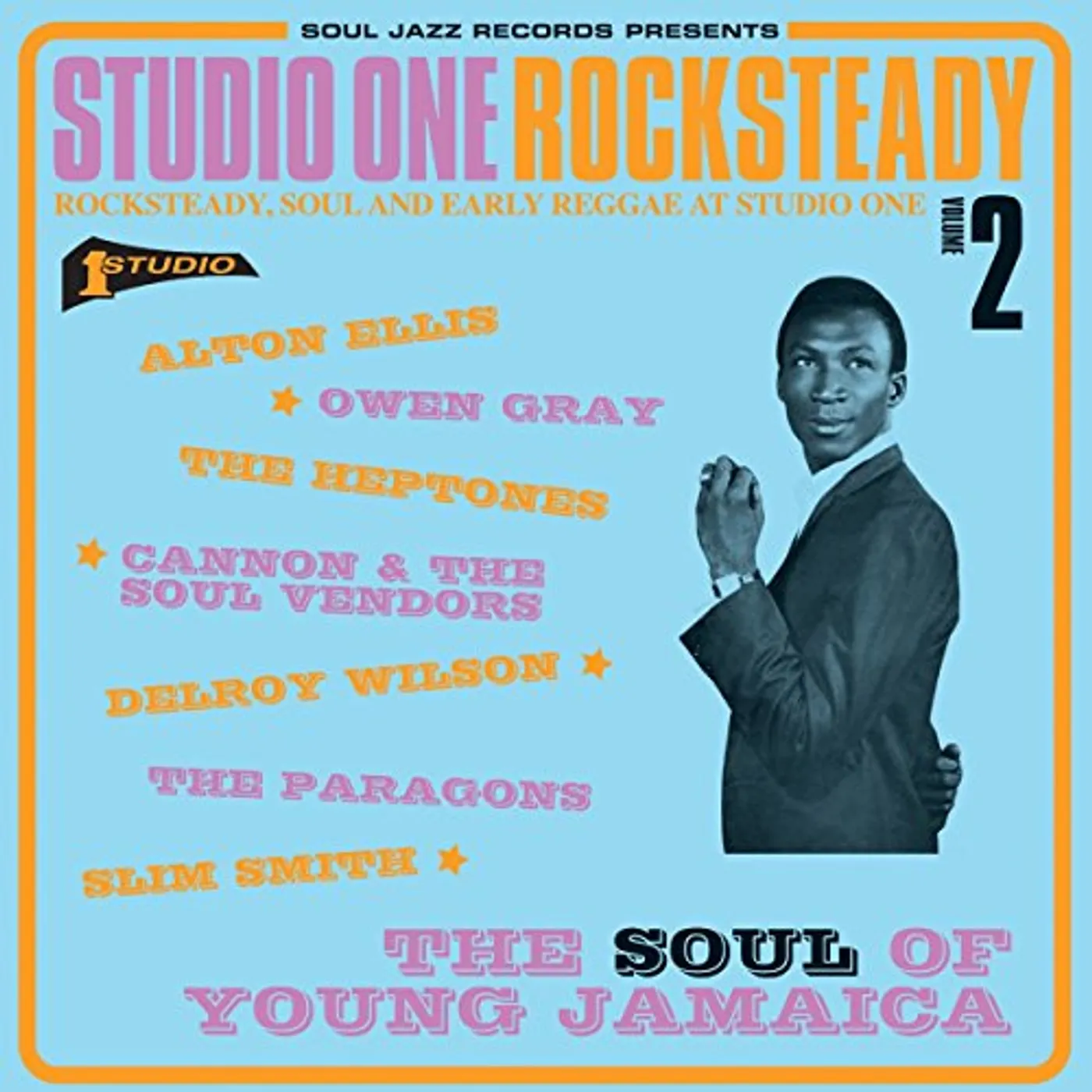 Soul Jazz Records Presents STUDIO ONE ROCKSTEADY 2 Vinyl Record