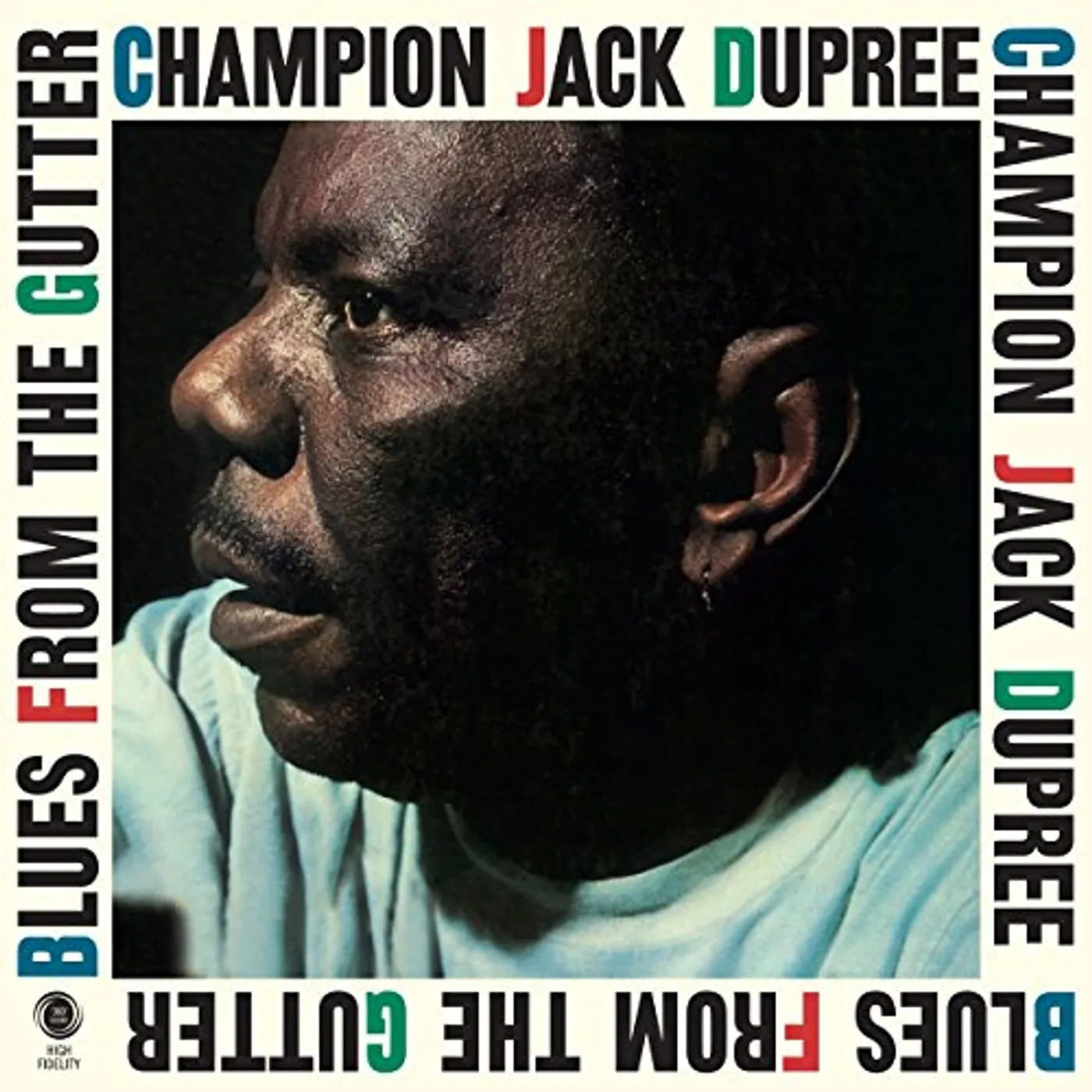 Champion Jack Dupree BLUES FROM THE GUTTER + 2 BONUS TRACKS Vinyl Record