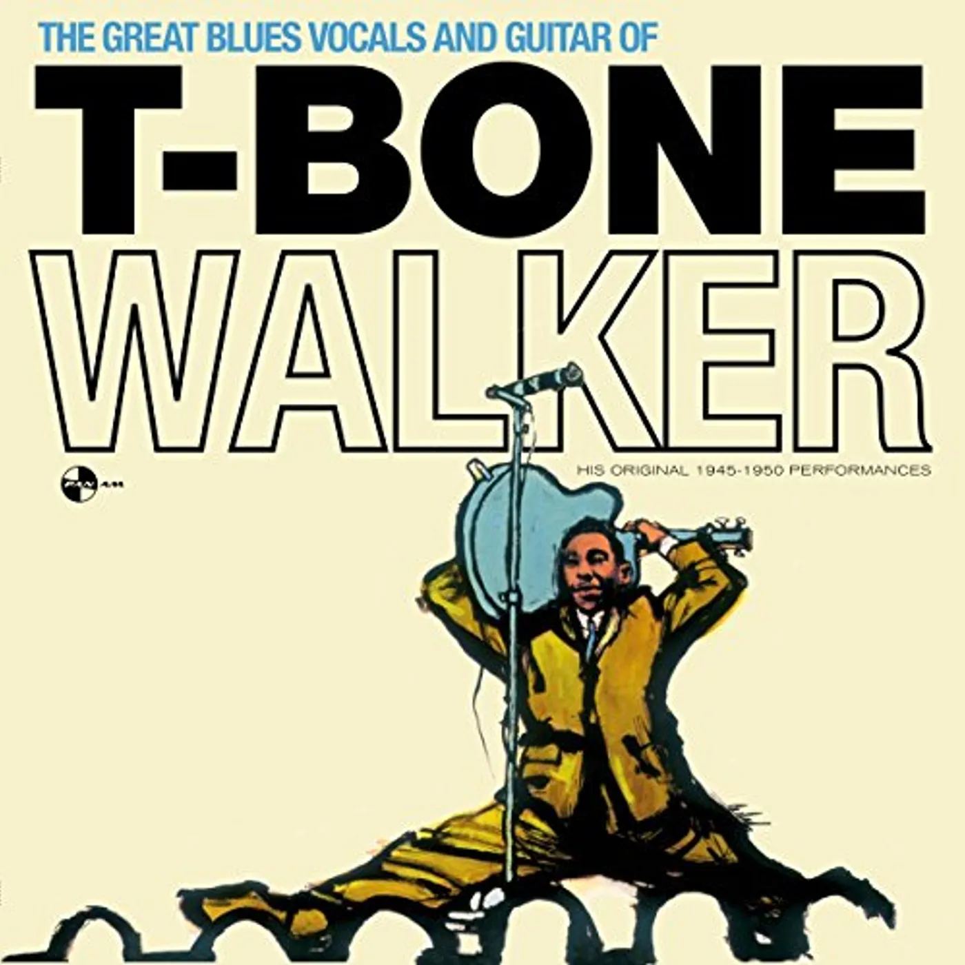 T-Bone Walker GREAT BLUES VOCALS & GUITAR OF + 4 BONUS TRACKS Vinyl Record