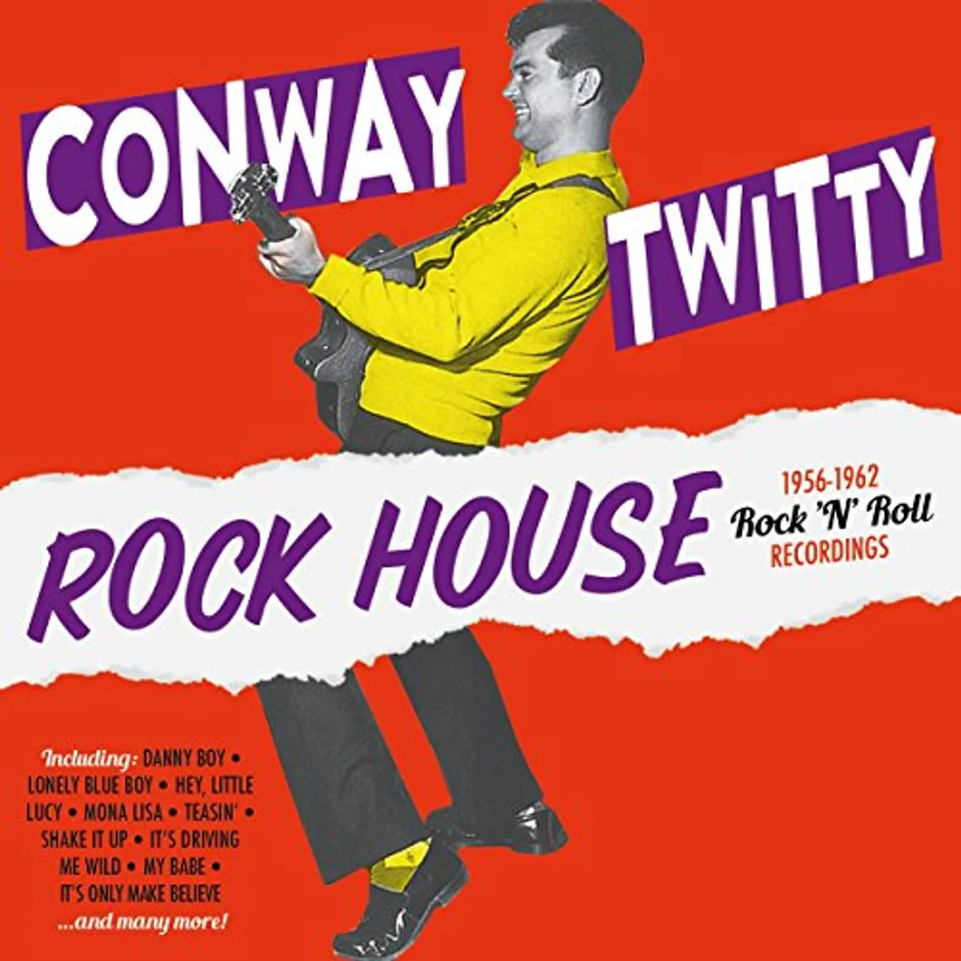 Conway Twitty ROCK HOUSE: 1956-1962 ROCK N ROLL RECORDINGS CD