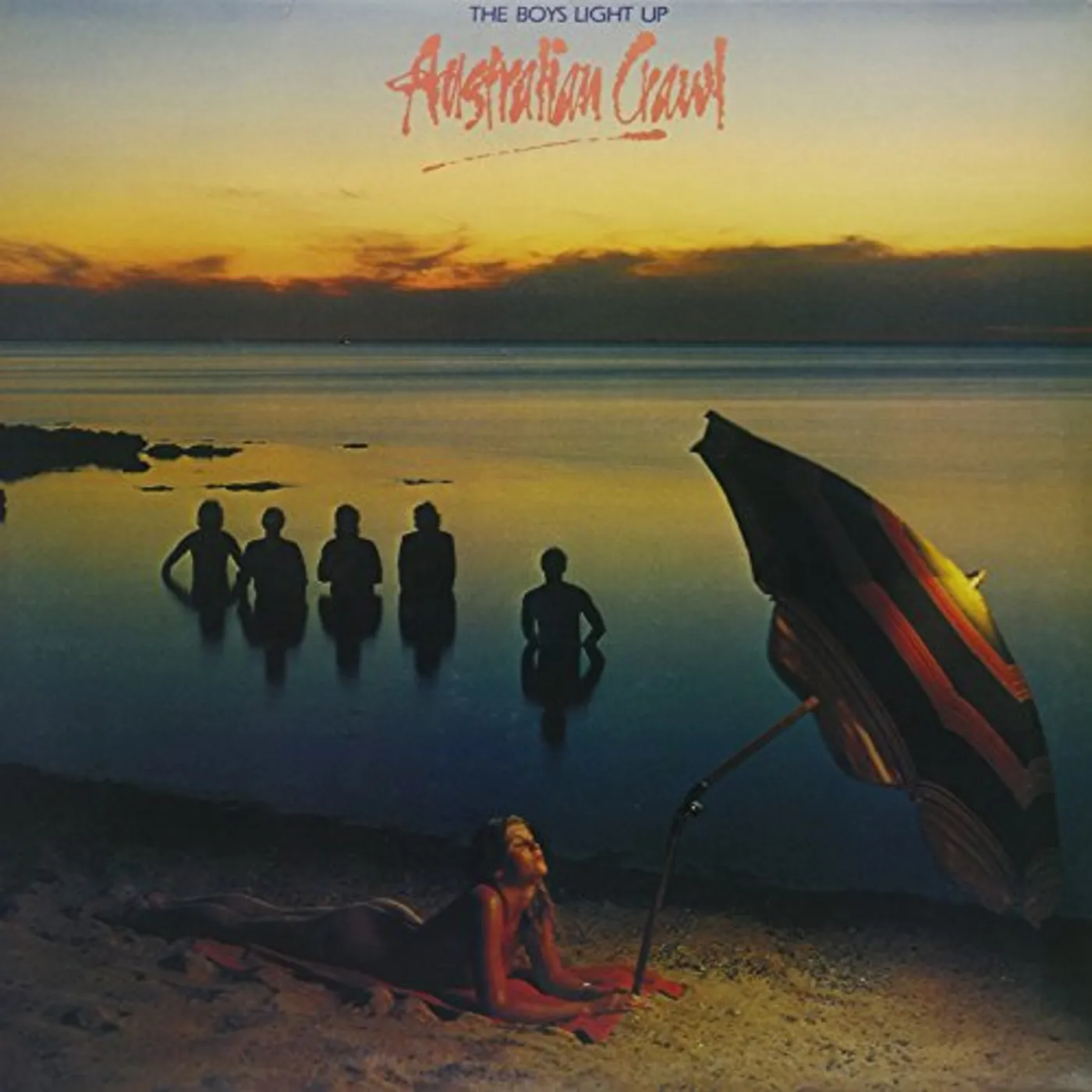 Australian Crawl BOYS LIGHT UP Vinyl Record