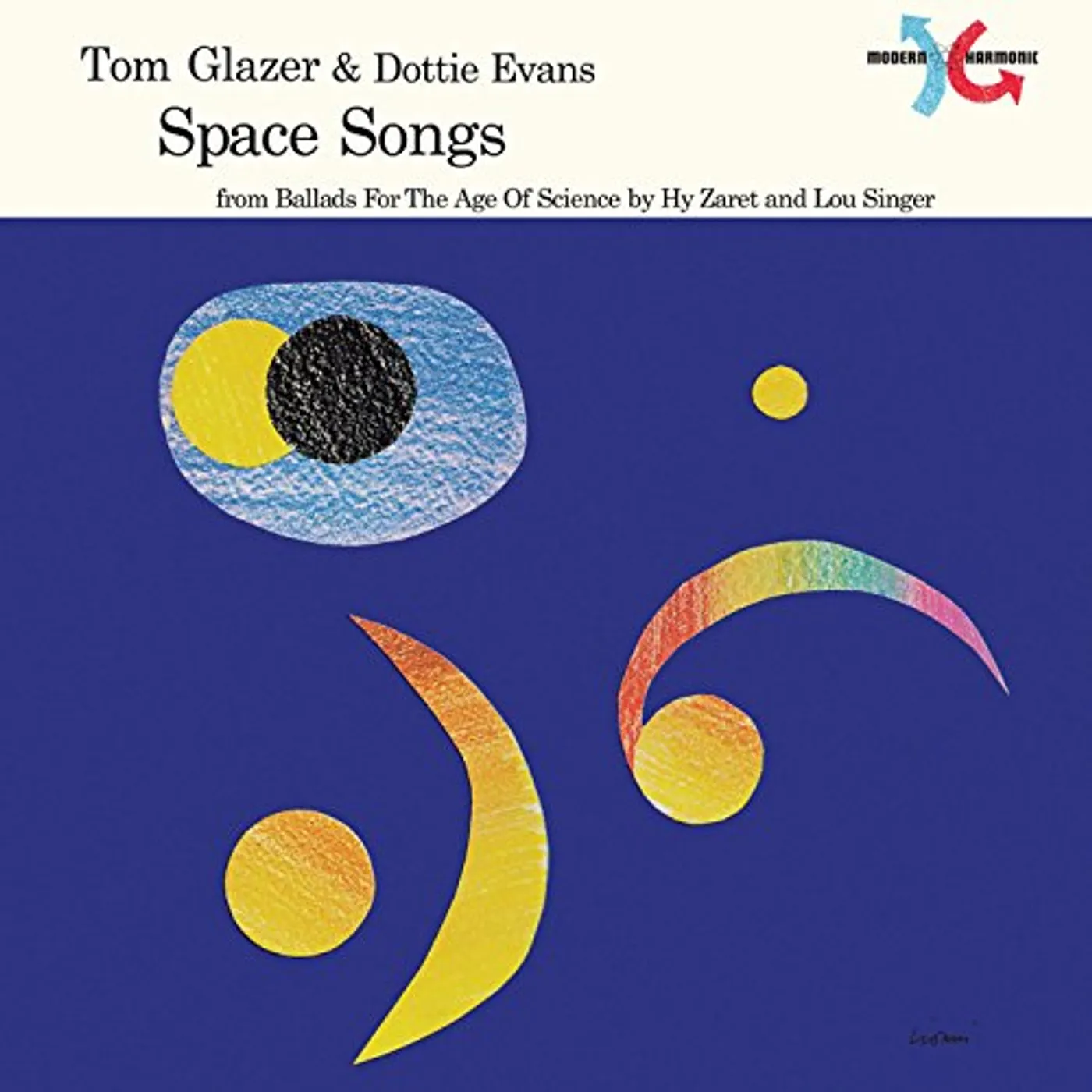 Tom Glazer Space Songs Vinyl Record