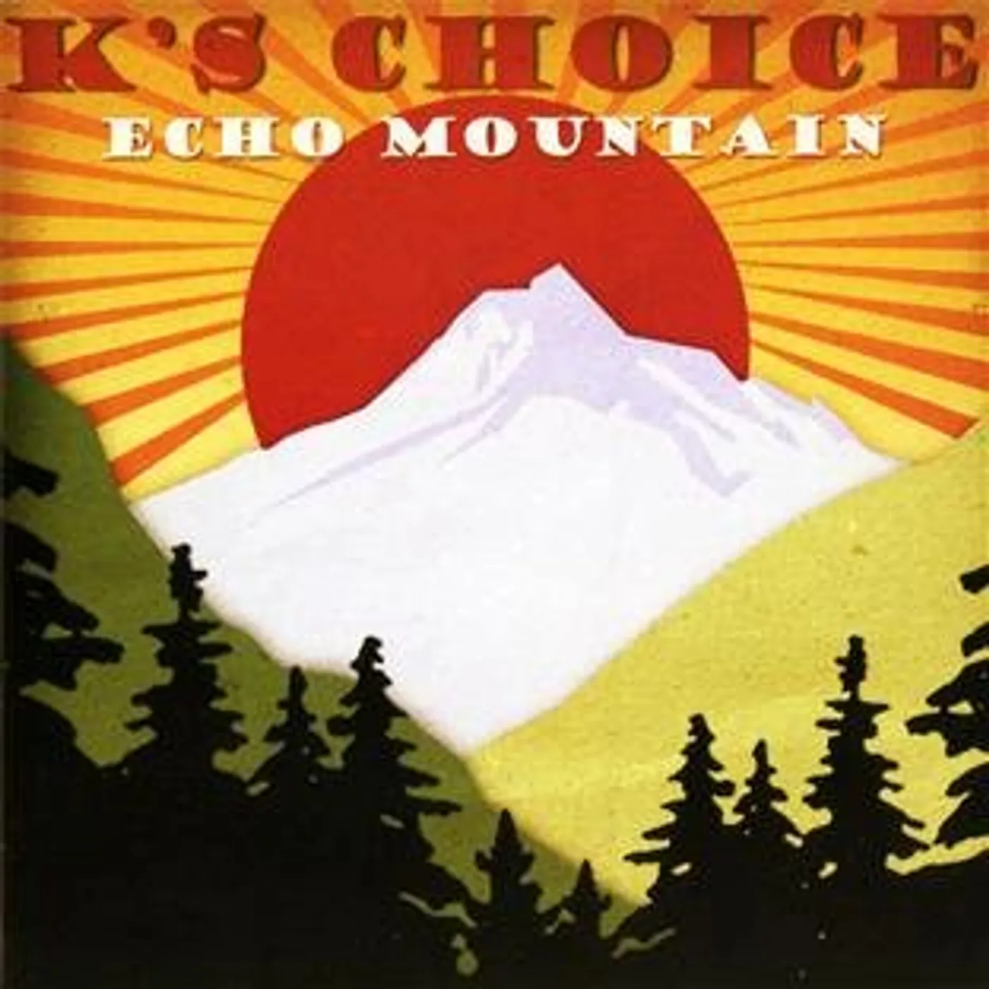 K's Choice ECHO MOUNTAIN CD