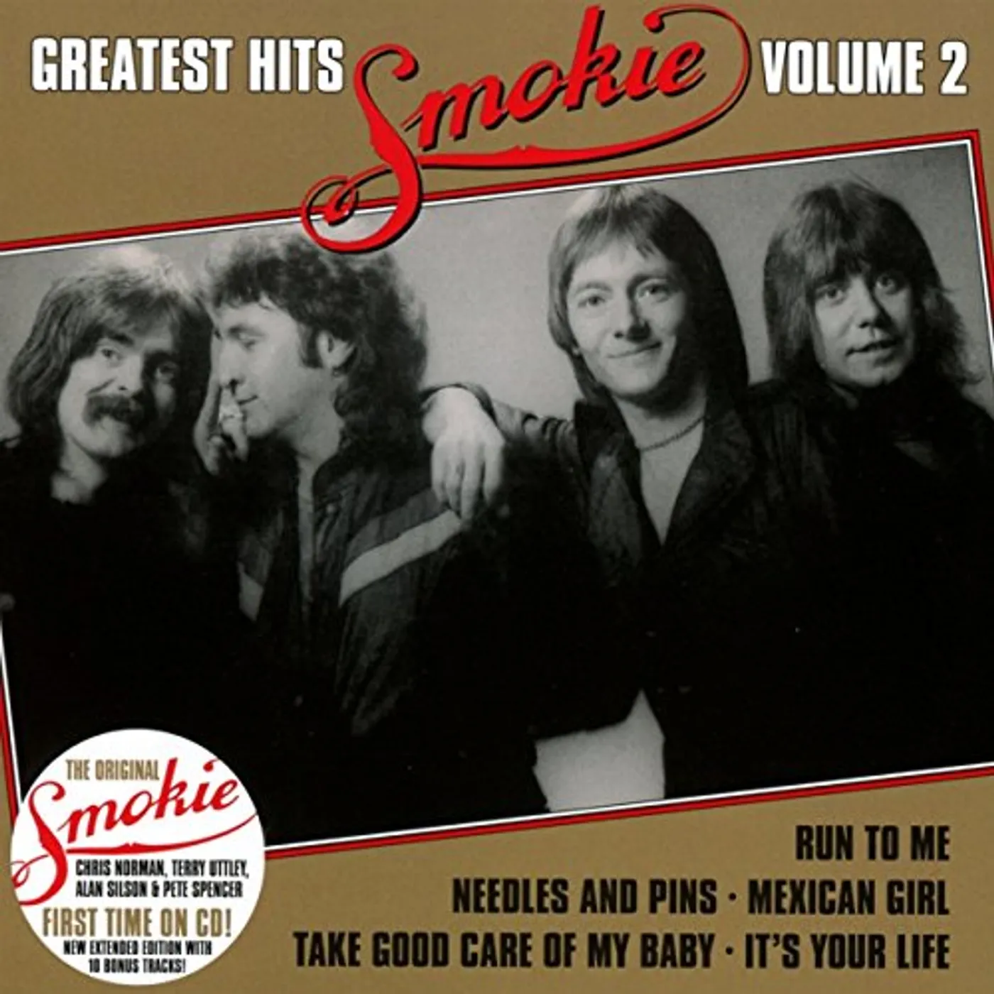 Smokie GREATEST HITS VOL 2 CD - Gold Disc