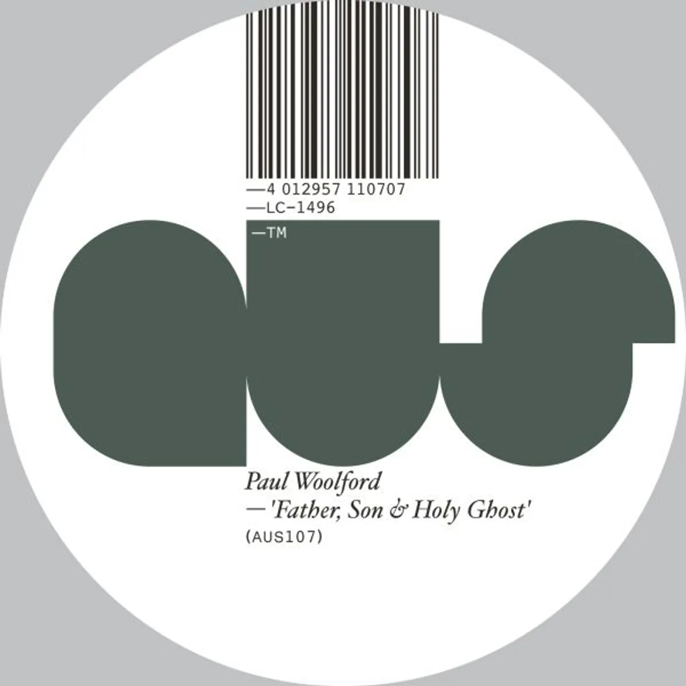 Paul Woolford FATHER SON & HOLY GHOST Vinyl Record