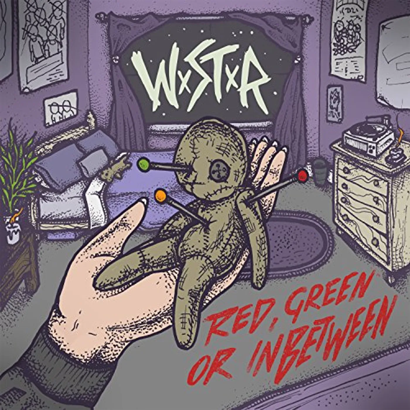 WSTR RED GREEN OR INBETWEEN CD