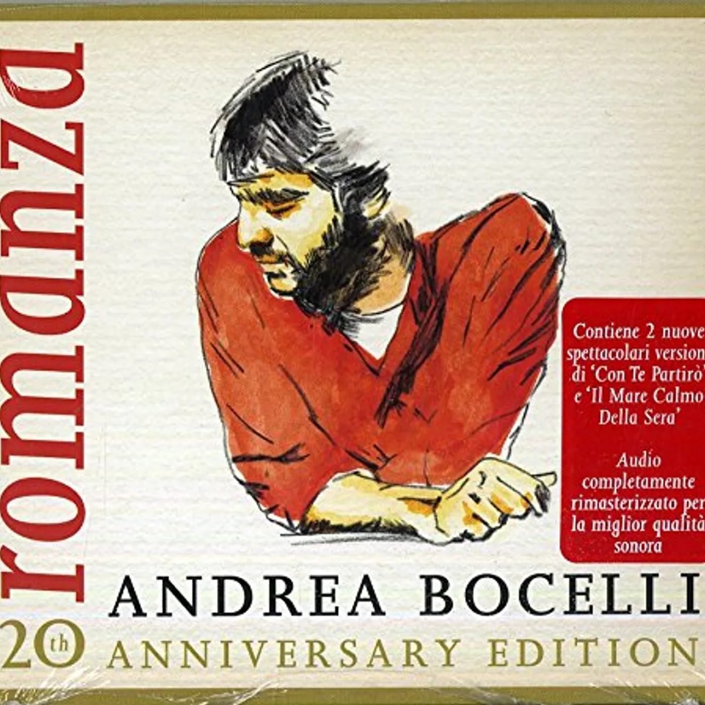 Andrea Bocelli ROMANZA 20TH ANNIVERSARY EDITION CD