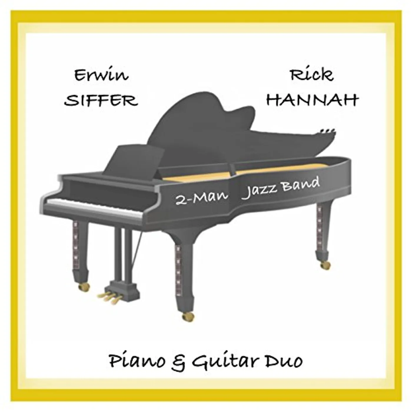 Rick Hannah 2-MAN JAZZ BAND CD