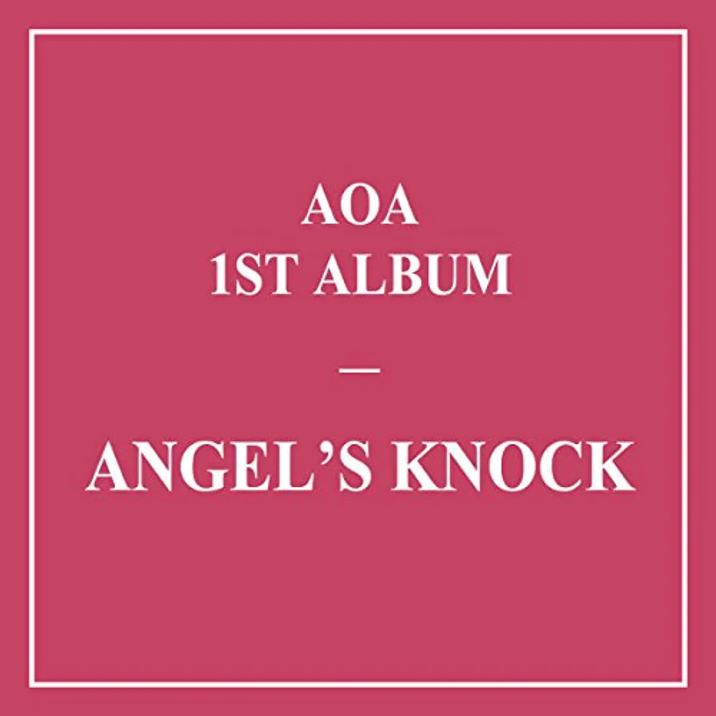 AOA ANGEL'S KNOCK (VERSION A) CD