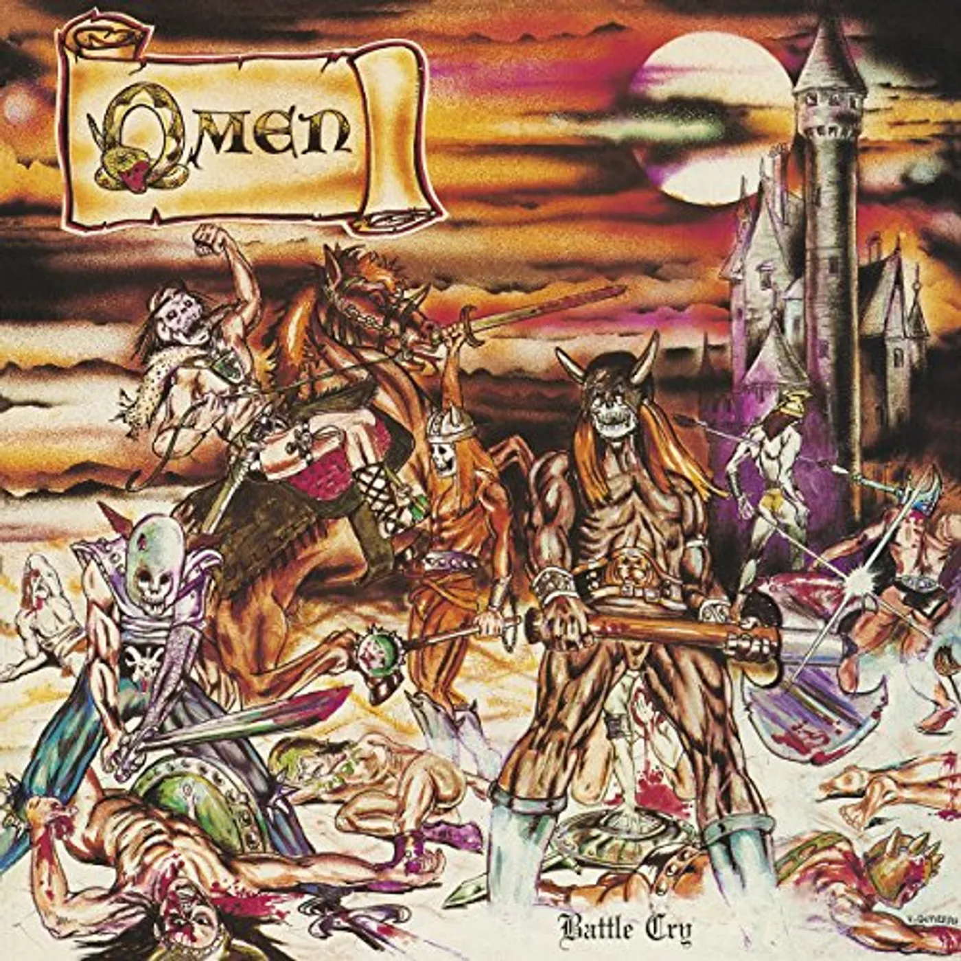 Omen Battle Cry Vinyl Record
