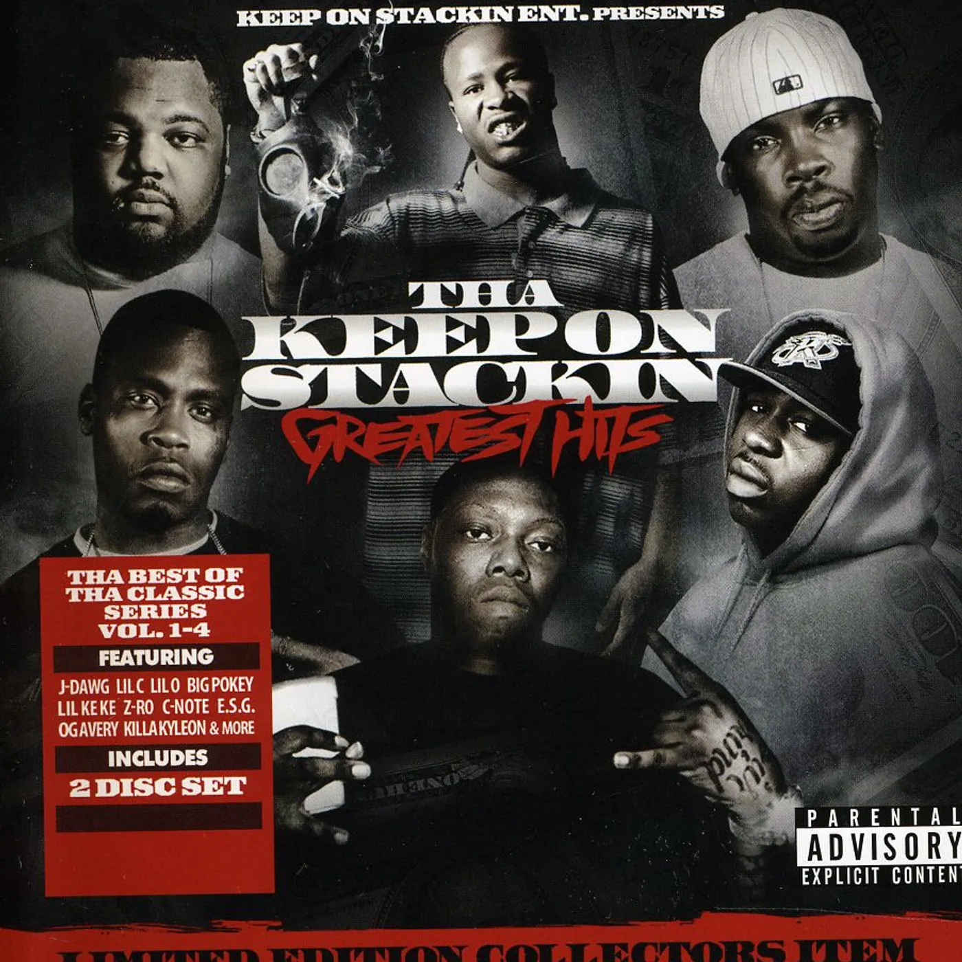Lil C KEEP ON STACKIN GREATEST HITS CD