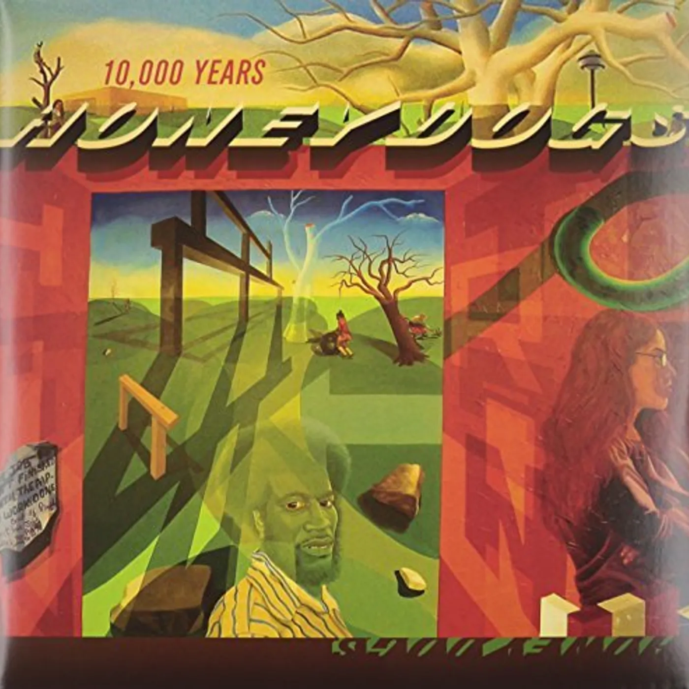 The Honeydogs 10,000 Years Vinyl Record