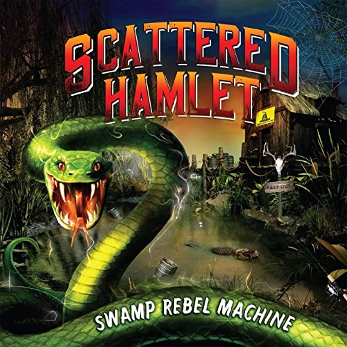 Scattered Hamlet SWAMP REBEL MACHINE CD