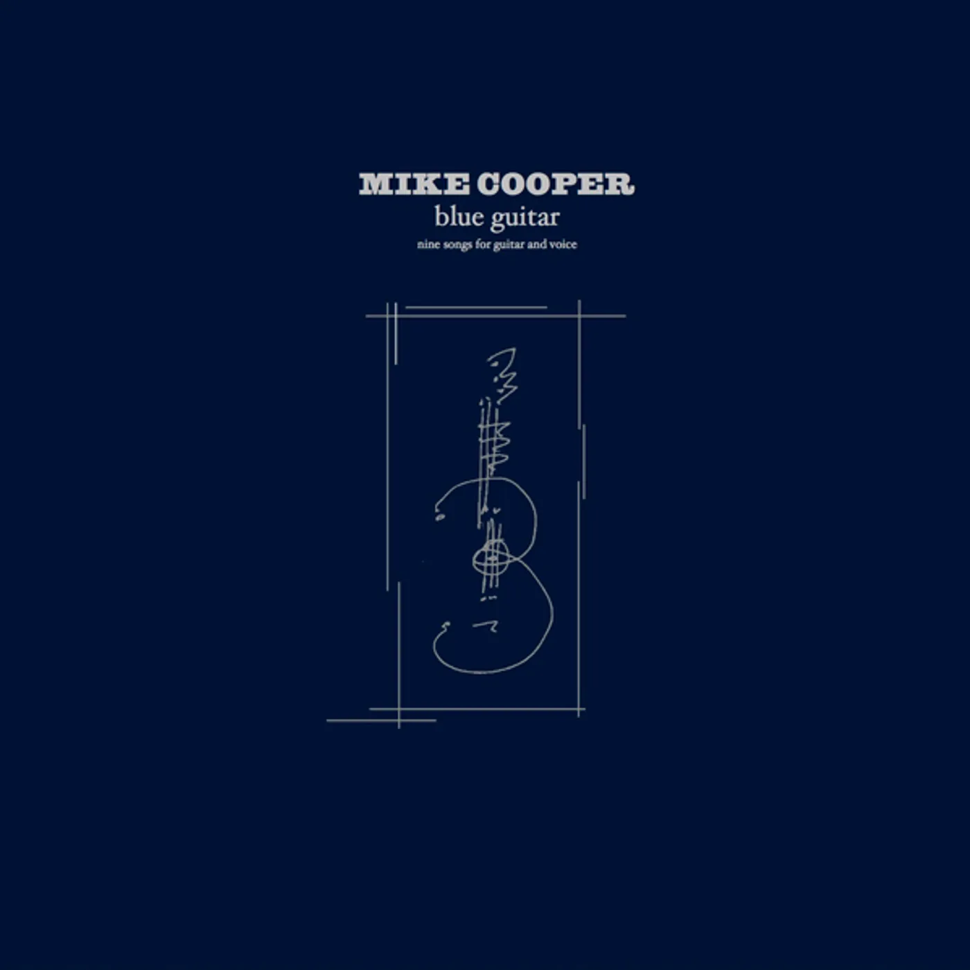 Mike Cooper BLUE GUITAR Vinyl Record