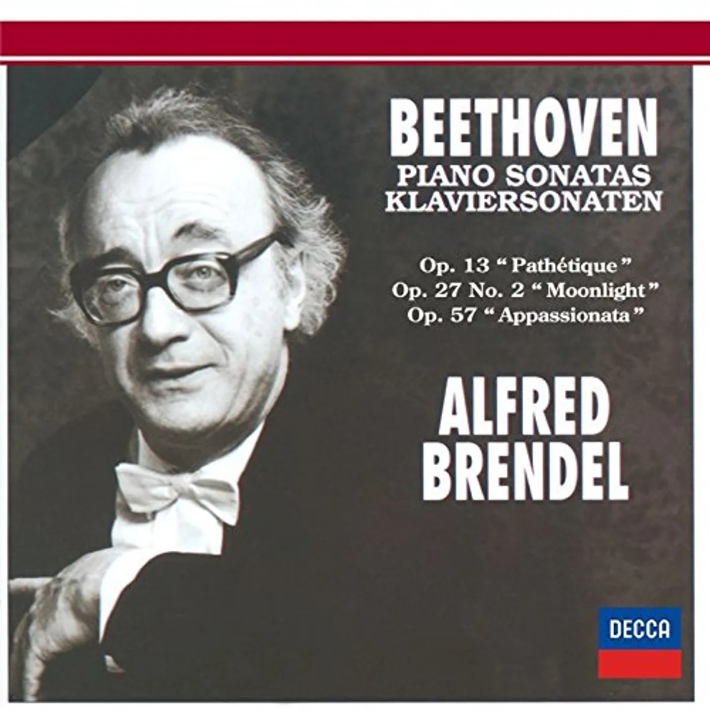 Alfred Brendel  BEETHOVEN: PIANO SONATAS 8 & 14 CD