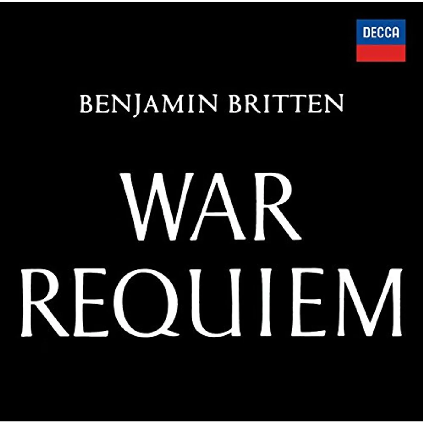 Benjamin Britten BRITTEN: WAR REQUIEM CD