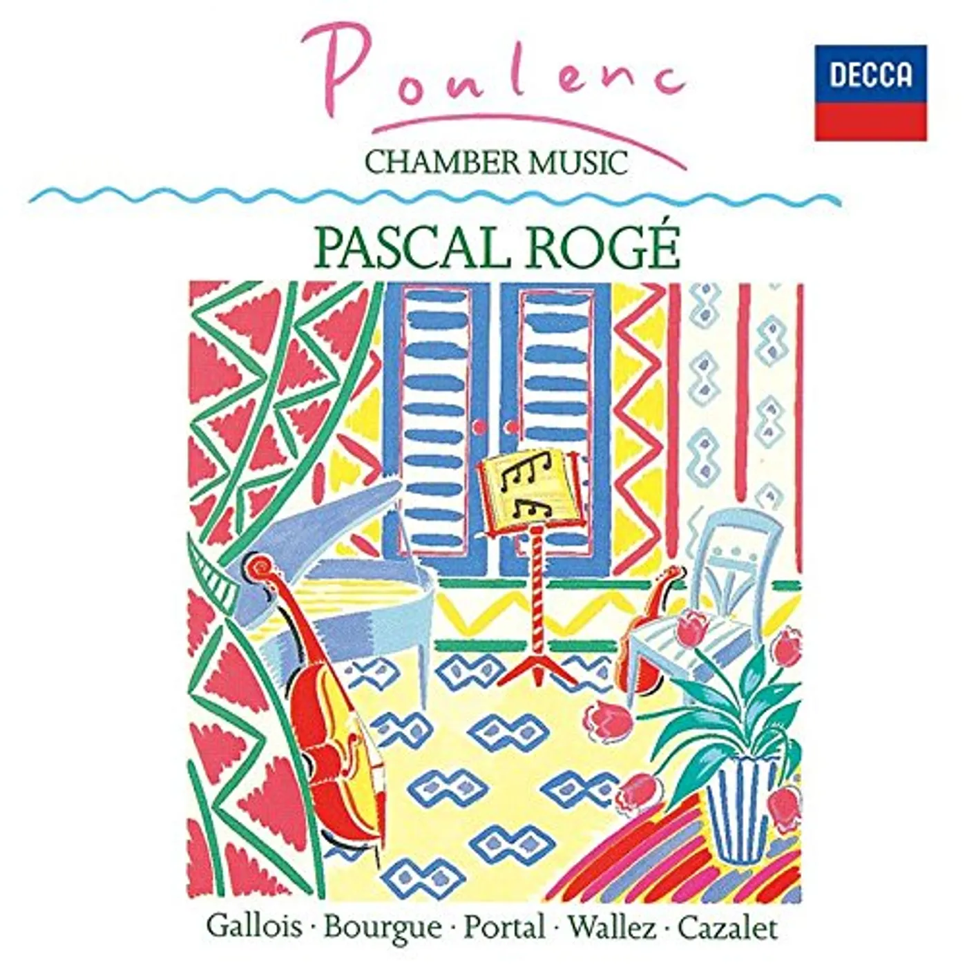 Pascal Rogé POULENC: MUSIC FOR PIANO & WIND CD