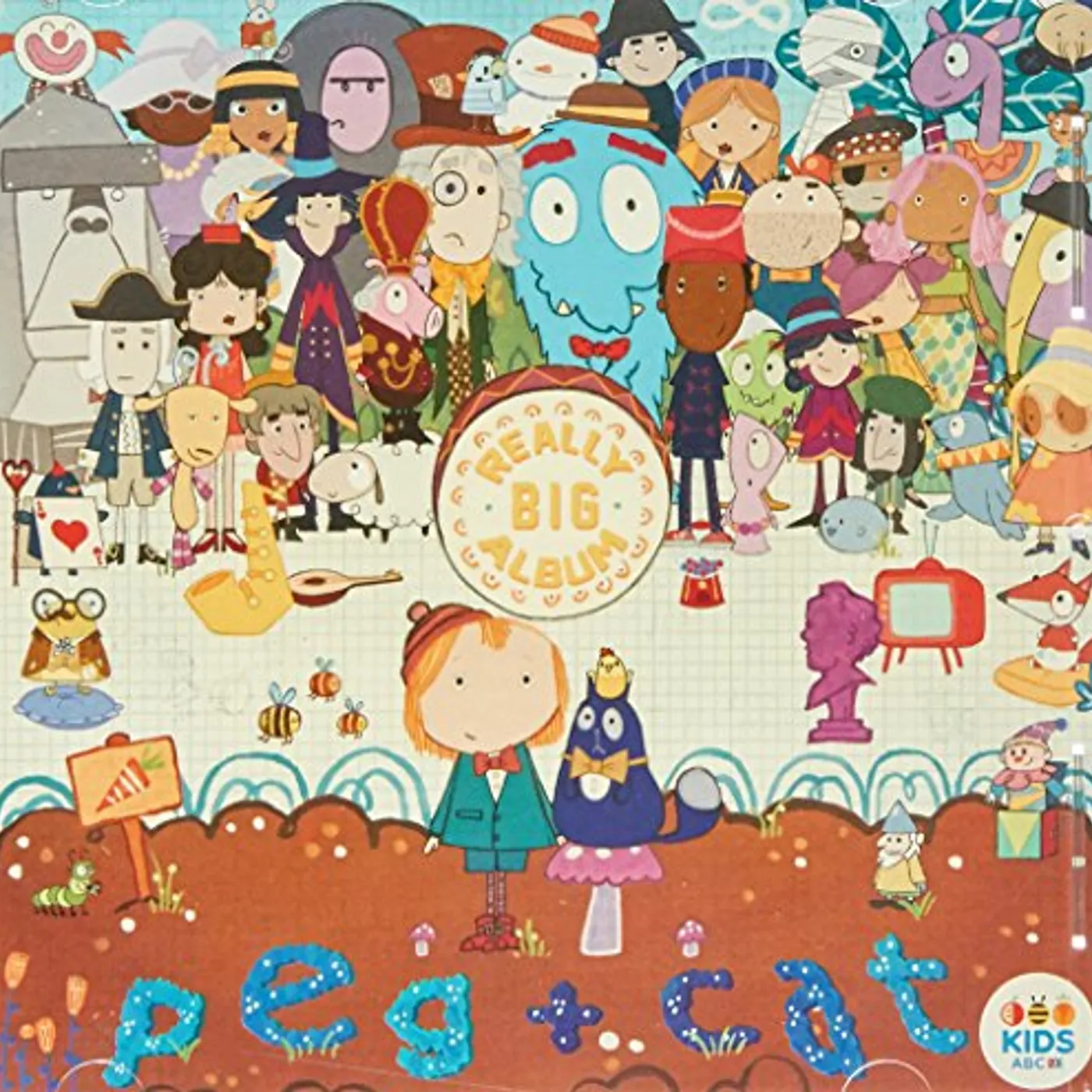 Peg + Cat REALLY BIG ALBUM CD
