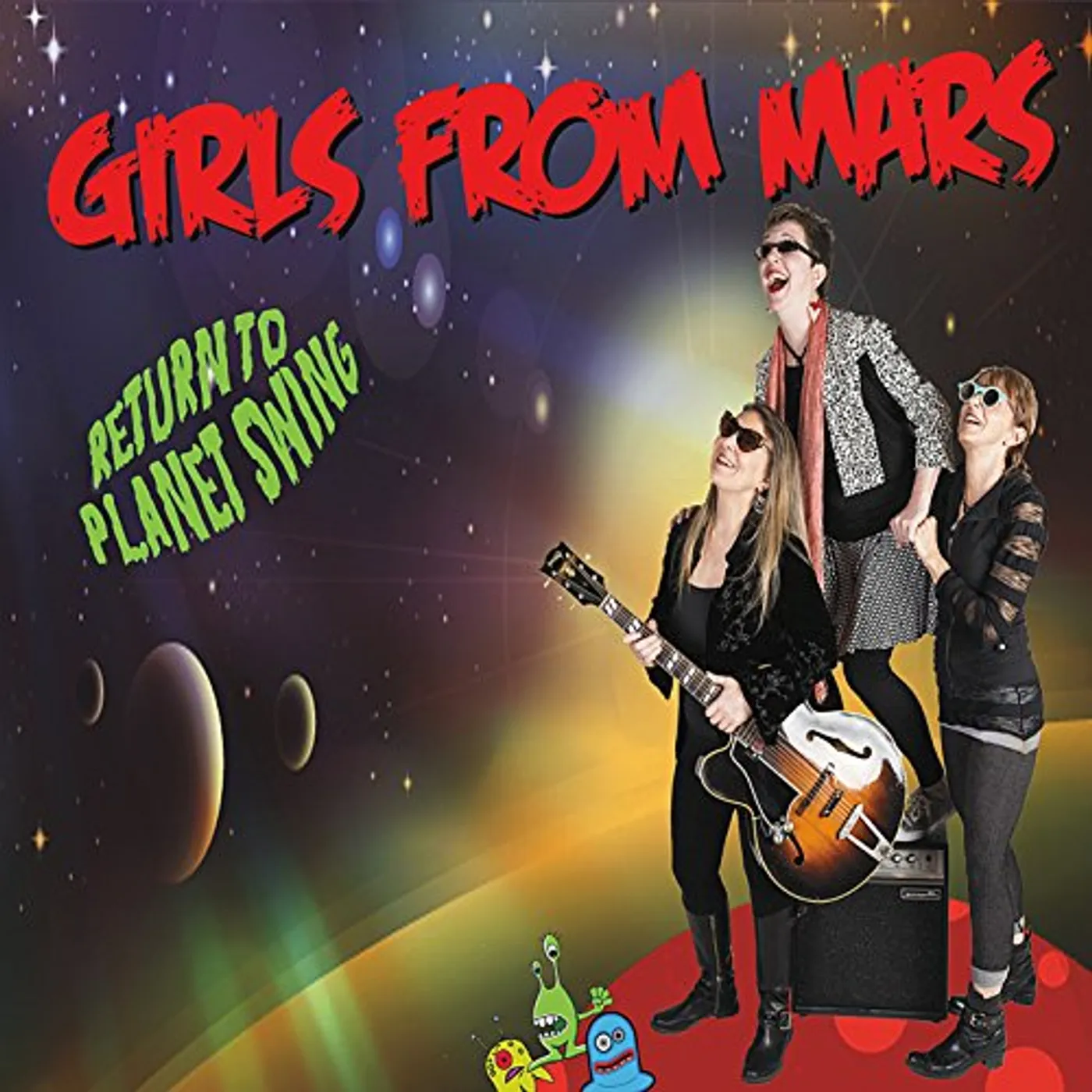 Girls from Mars RETURN TO PLANET SWING CD