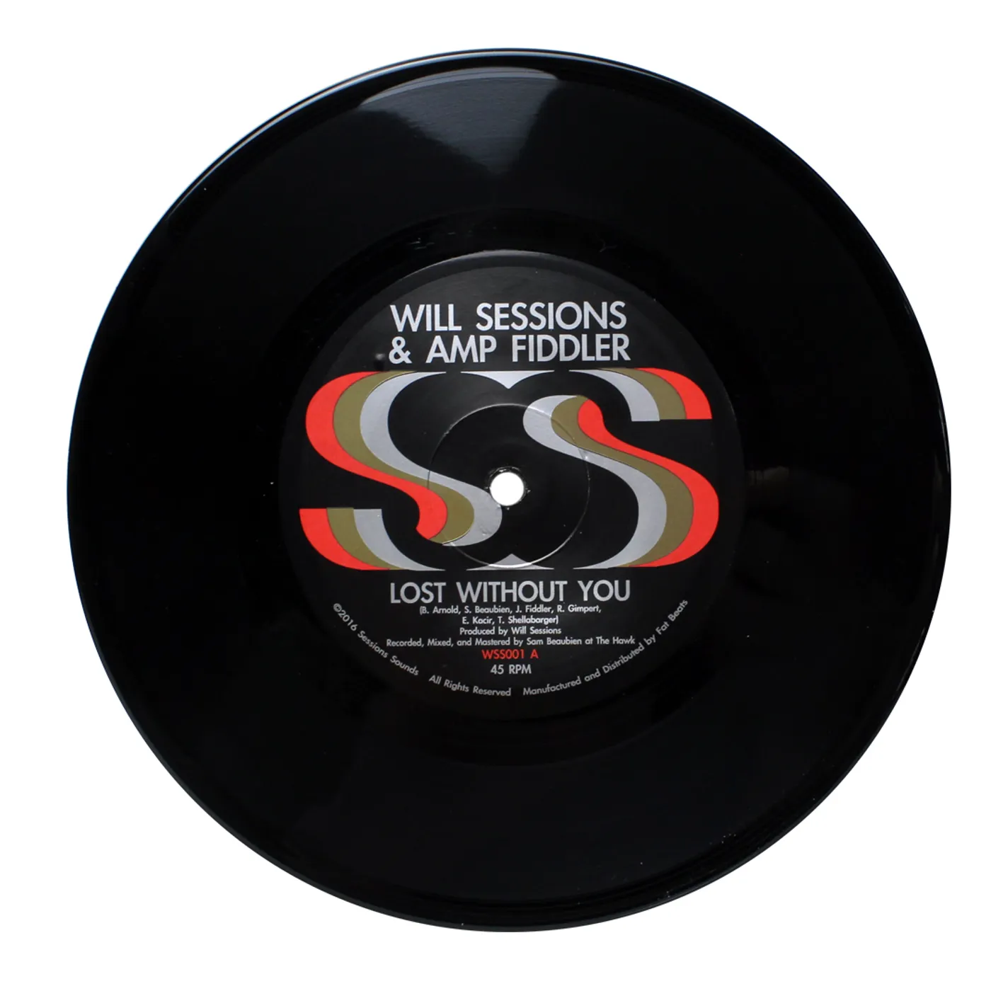Will Sessions LOST WITHOUT YOU / SEVEN MILE Vinyl Record