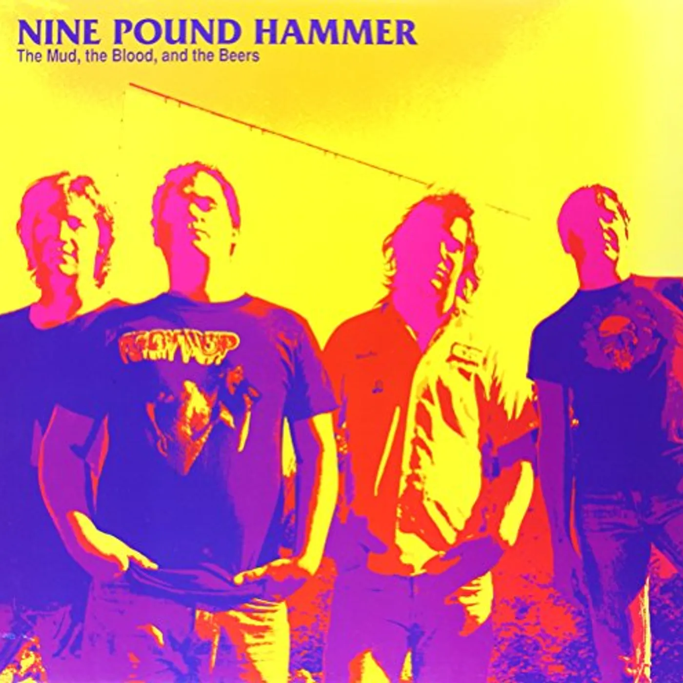 Nine Pound Hammer MUD THE BLOOD & THE BEERS Vinyl Record