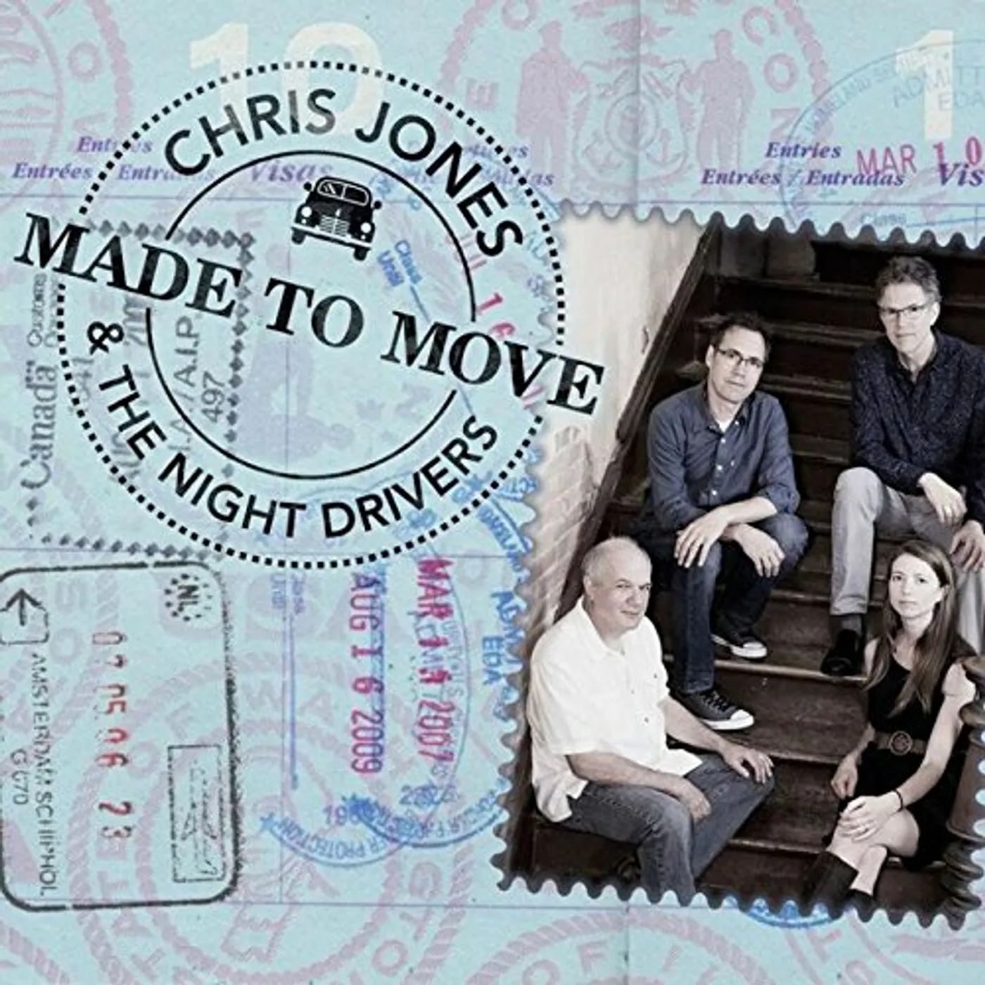 Chris Jones & The Night Drivers MADE TO MOVE CD