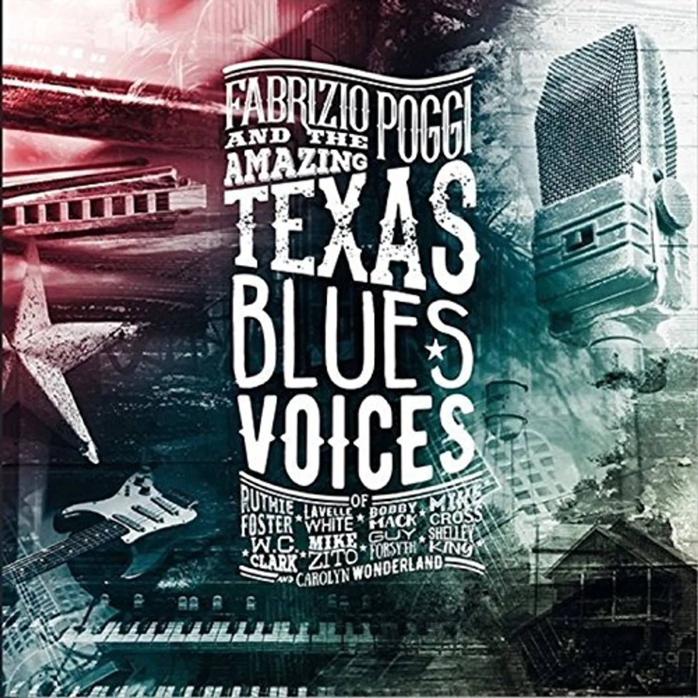 Fabrizio Poggi TEXAS BLUES VOICES CD