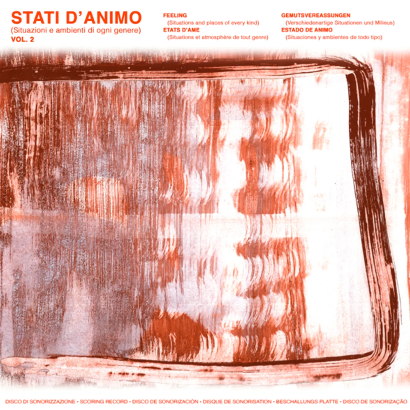 Nico Fidenco STATI D'ANIMO 2 Vinyl Record