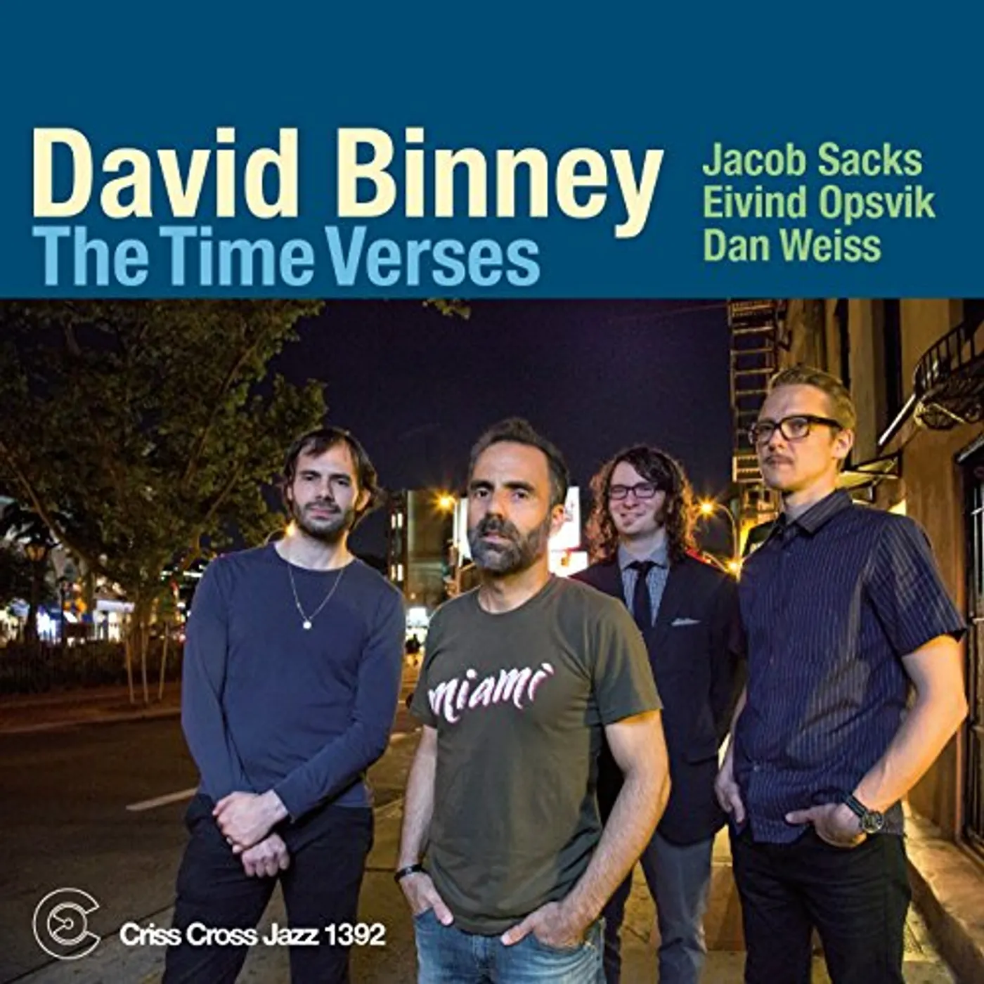 David Binney TIME VERSES CD