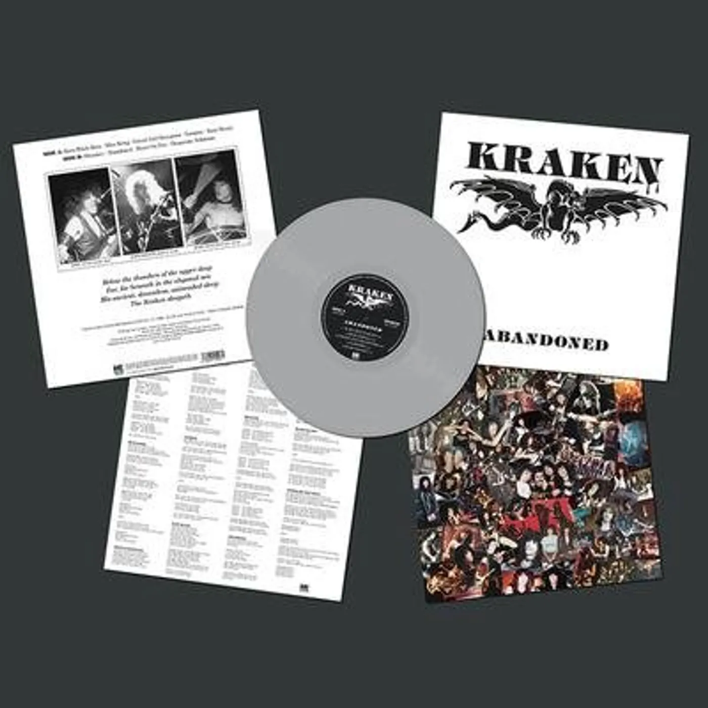 Kraken ABANDONED (SILVER VINYL) Vinyl Record