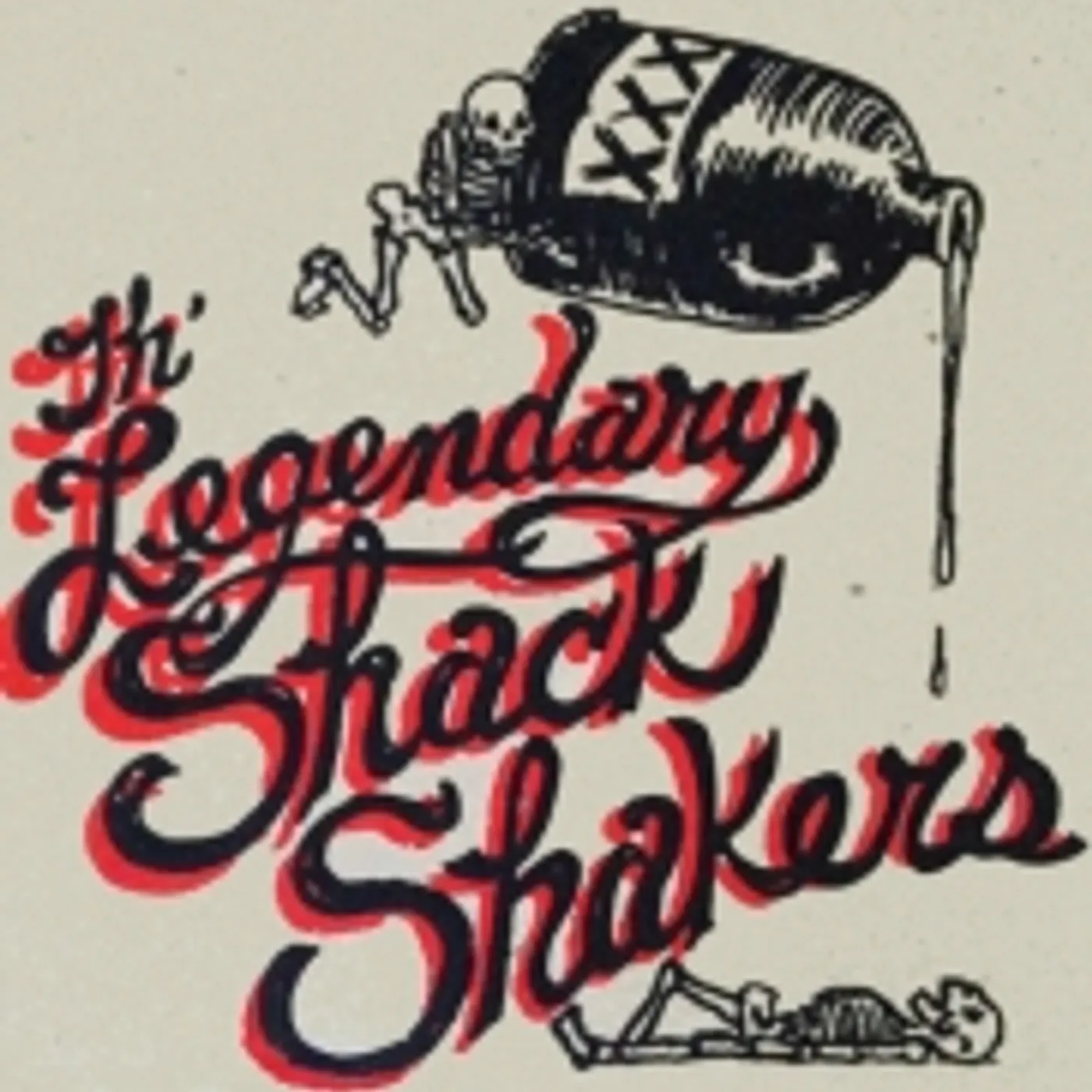 Legendary Shack Shakers GO HOG WILD / TICKLE YOUR INNERDS Vinyl Record