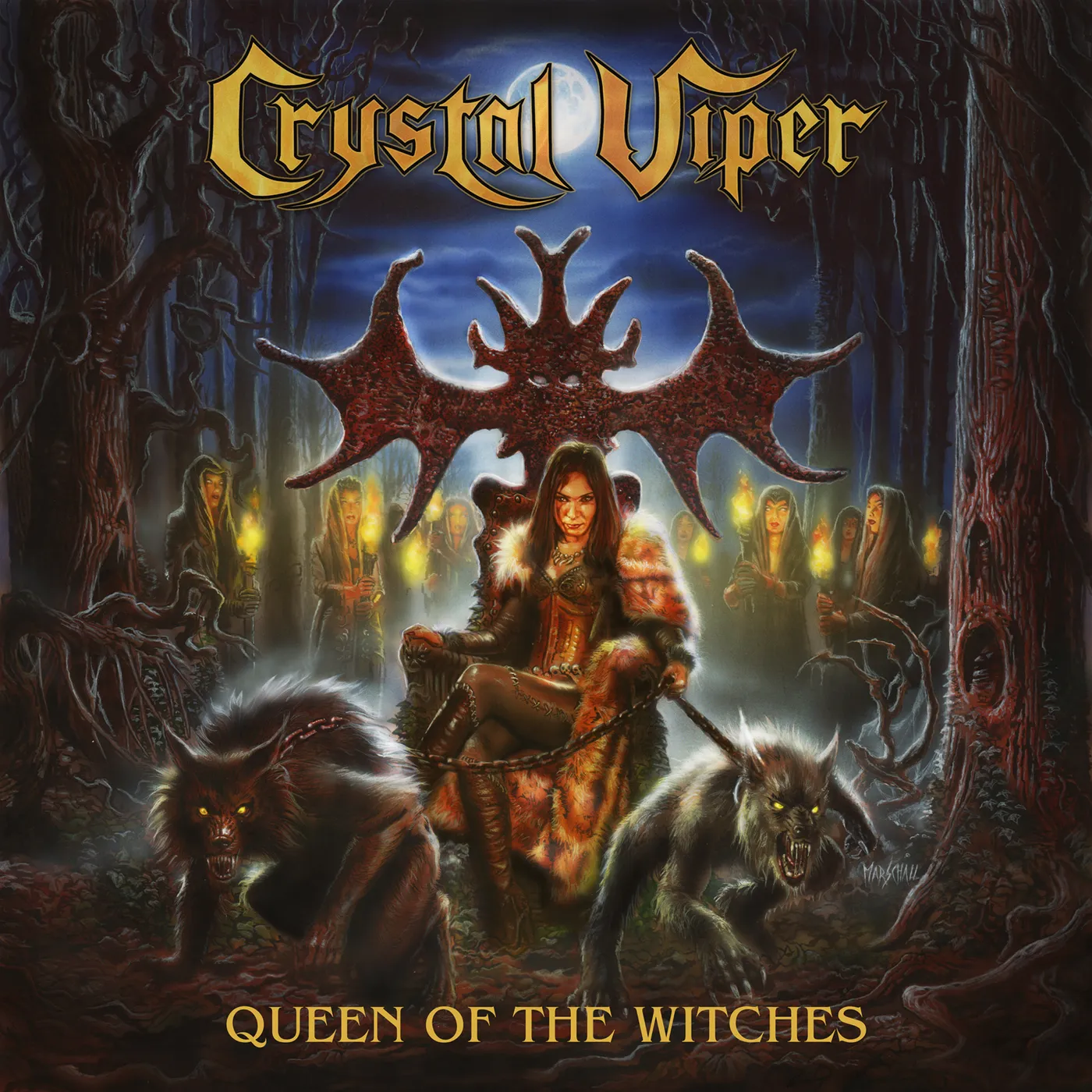 Crystal Viper QUEEN OF THE WITCHES CD