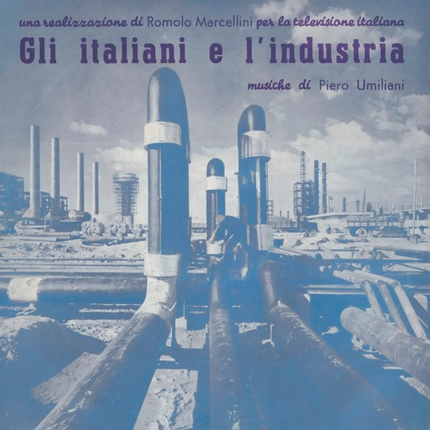 Piero Umiliani GLI ITALIANI E L'INDUSTRIA / Original Soundtrack Vinyl Record
