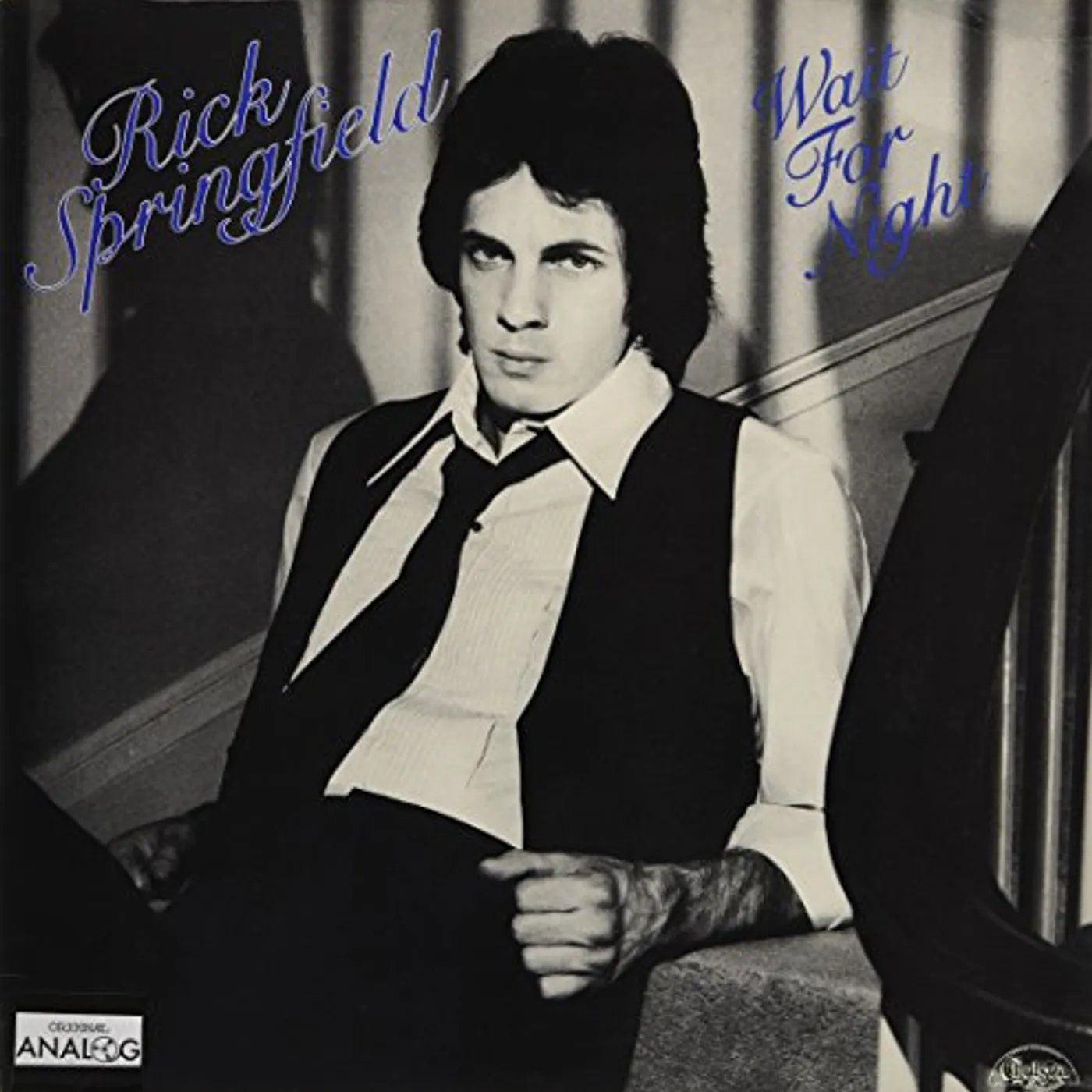 Rick Springfield WAIT FOR NIGHT Vinyl Record