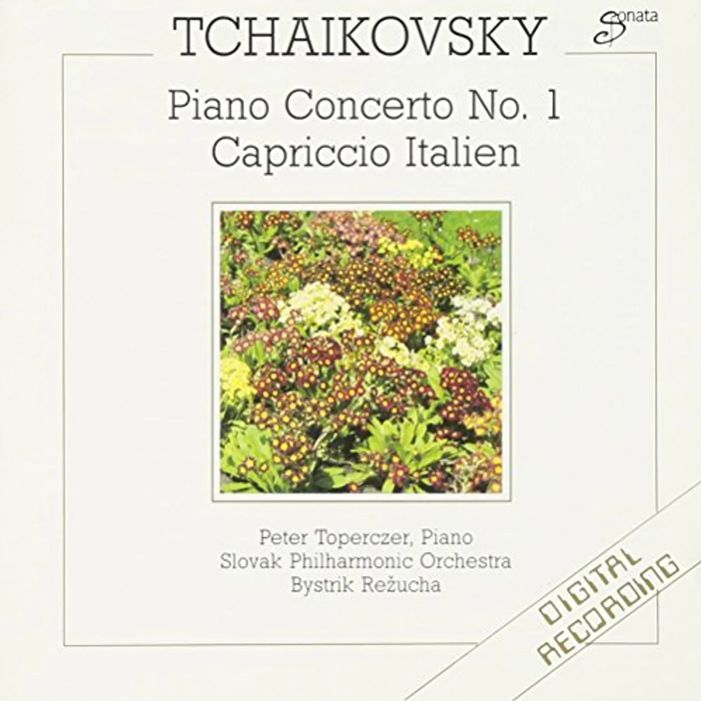 Pyotr Ilyich Tchaikovsky   PIANO CONCERTO #1 (CAPRICCIO ITALIEN) CD