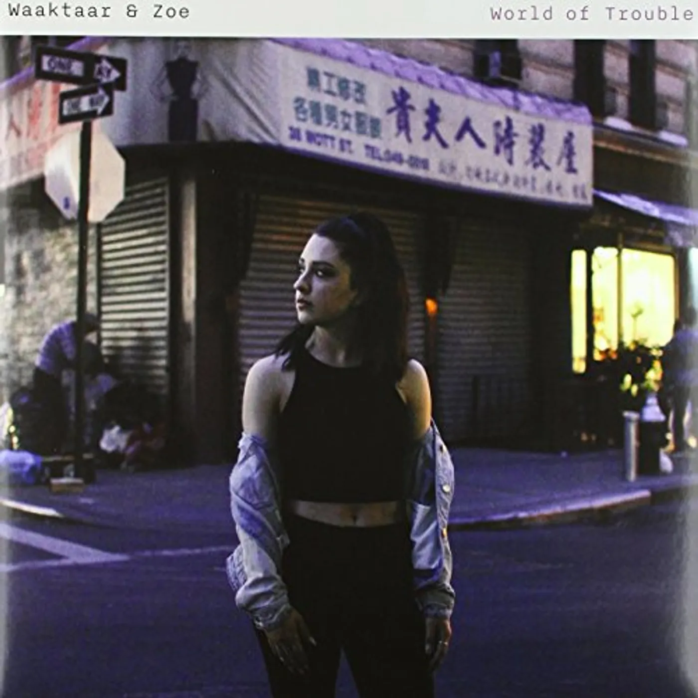 Waaktaar & Zoe WORLD OF TROUBLE (LIMITED EDITION PURPLE VINYL) Vinyl Record