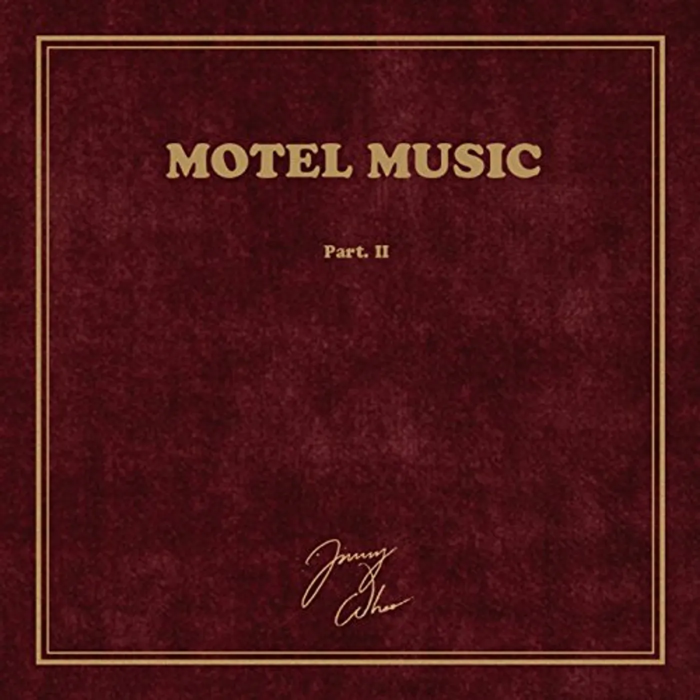 Jimmy Whoo MOTEL MUSIC PART 2 Vinyl Record