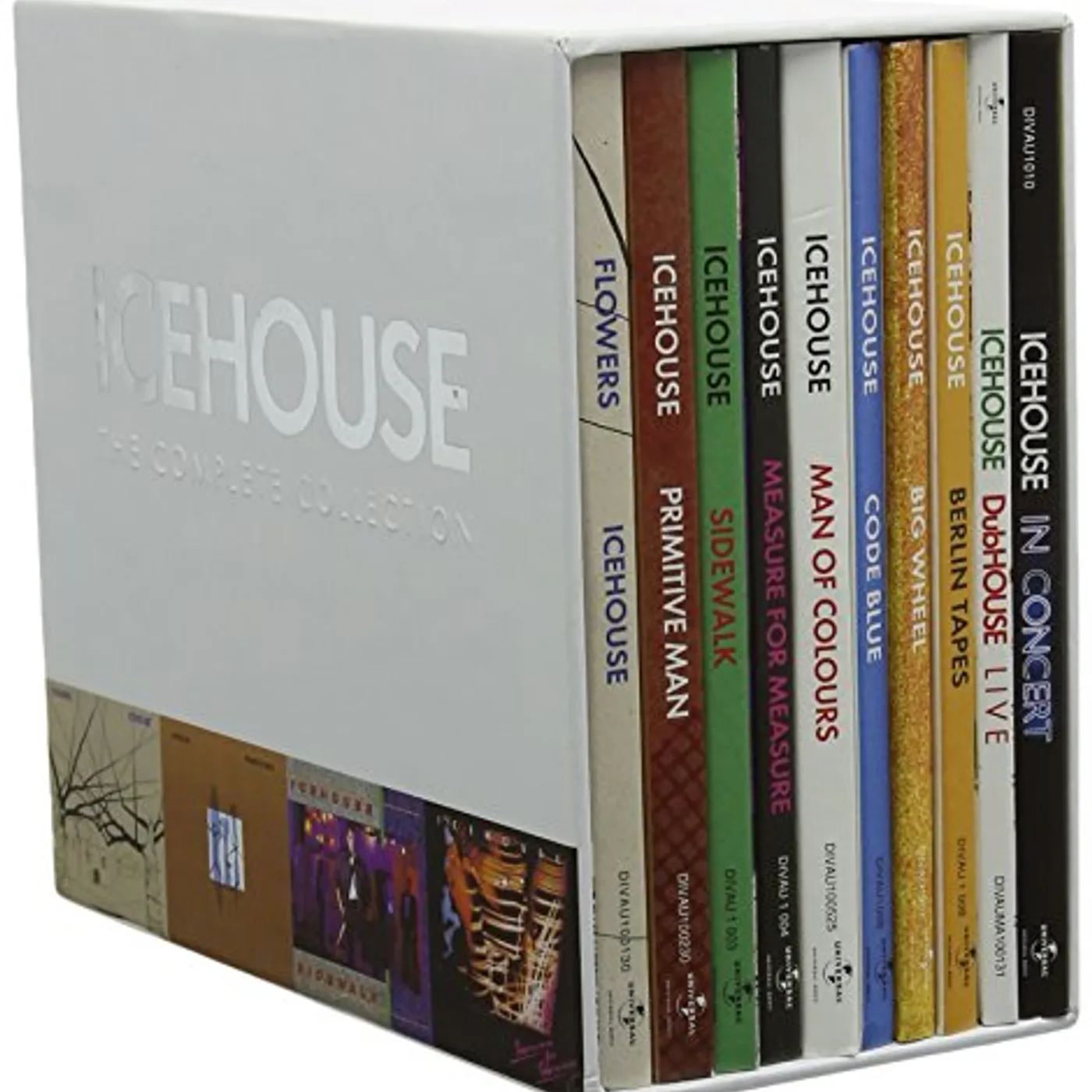 ICEHOUSE: 40TH ANNIVERSARY BOX SET (PAL REGION 0) CD