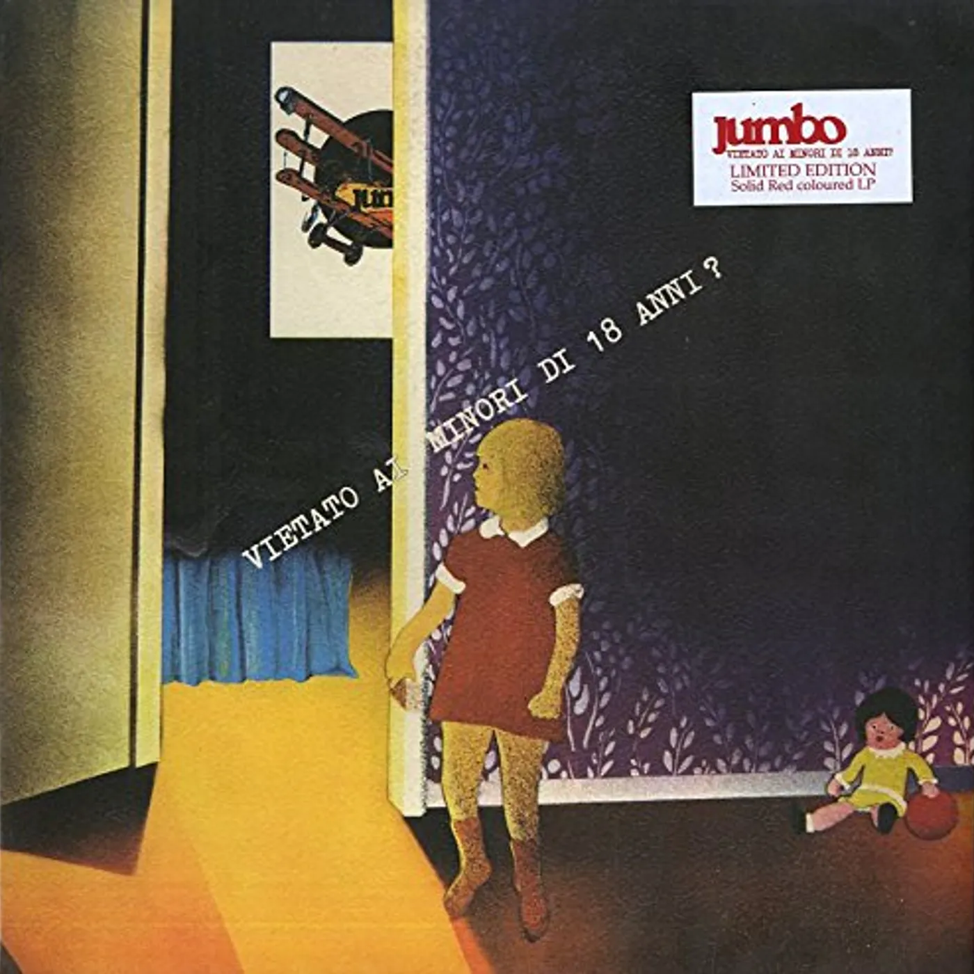 Jumbo VIETATO AI MINORI DI 18 ANNI? (RED VINYL) Vinyl Record