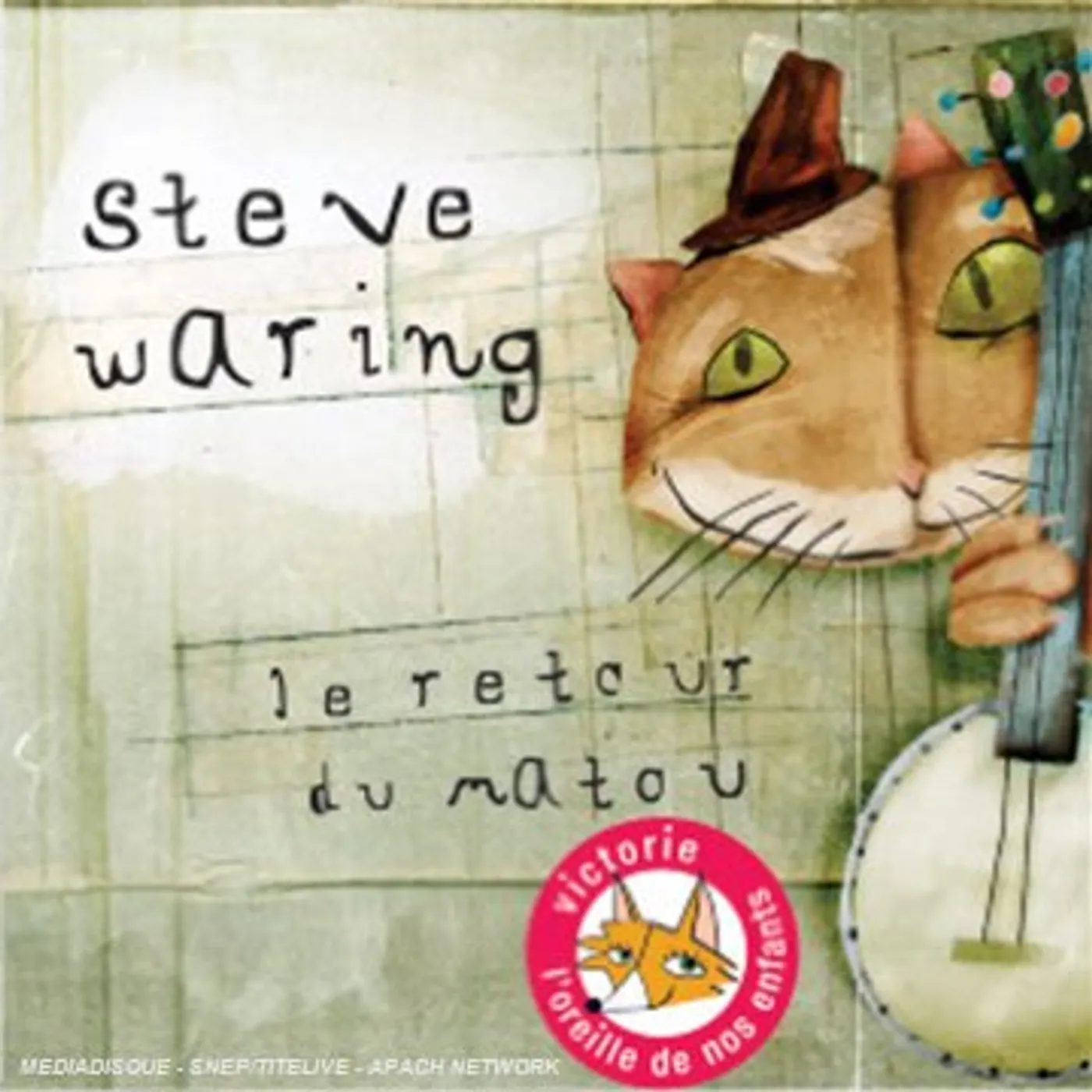 Steve Waring RETOUR DU MATOU CD