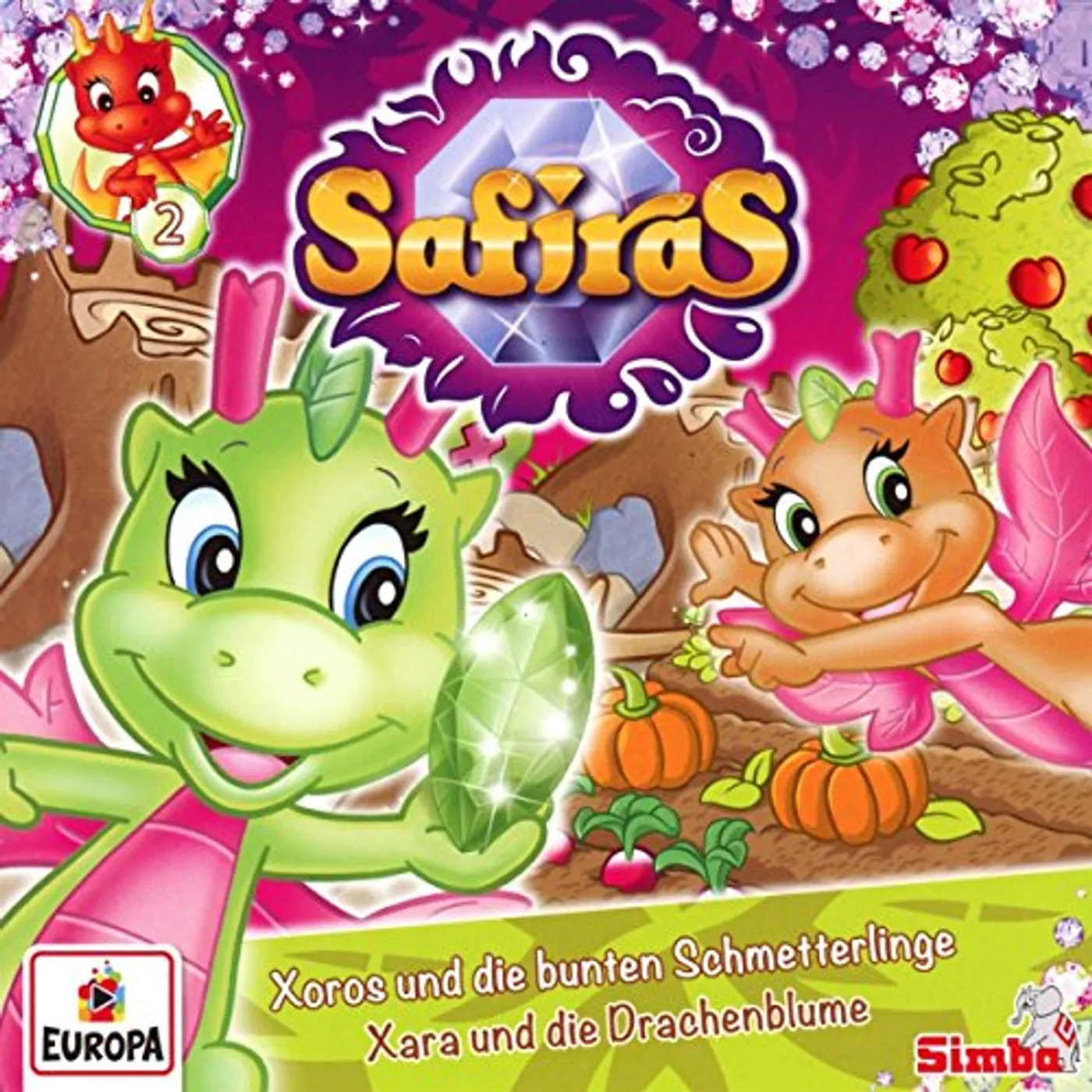 Safiras 002/XOROS UND DIE BUNTEN SCHMETTERLINGE CD